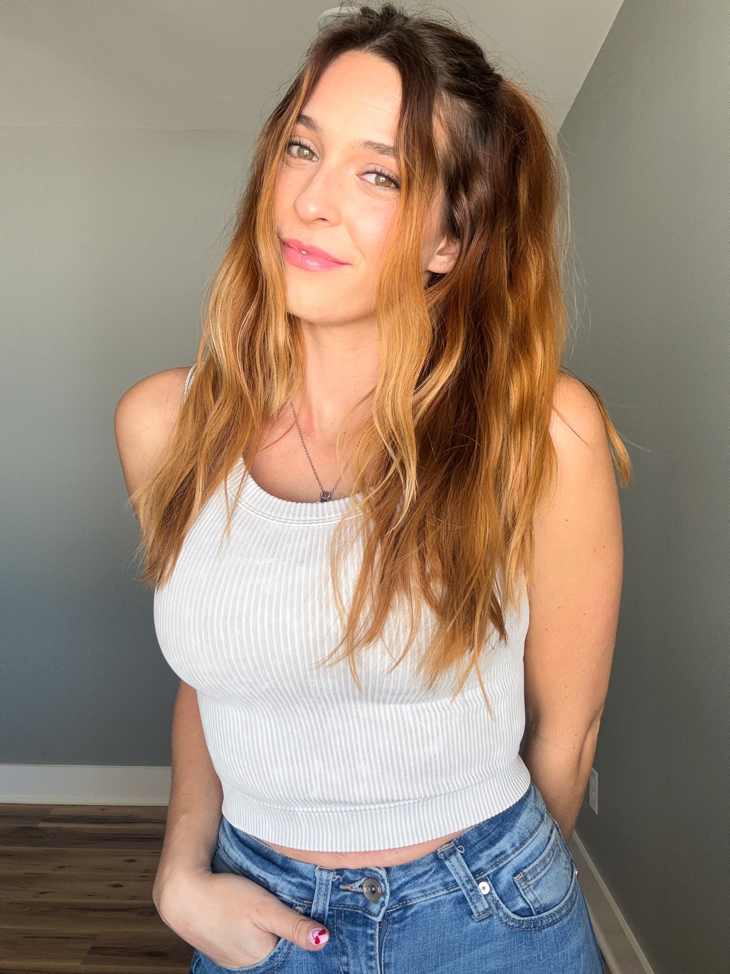 Ribbed Seamless Tank