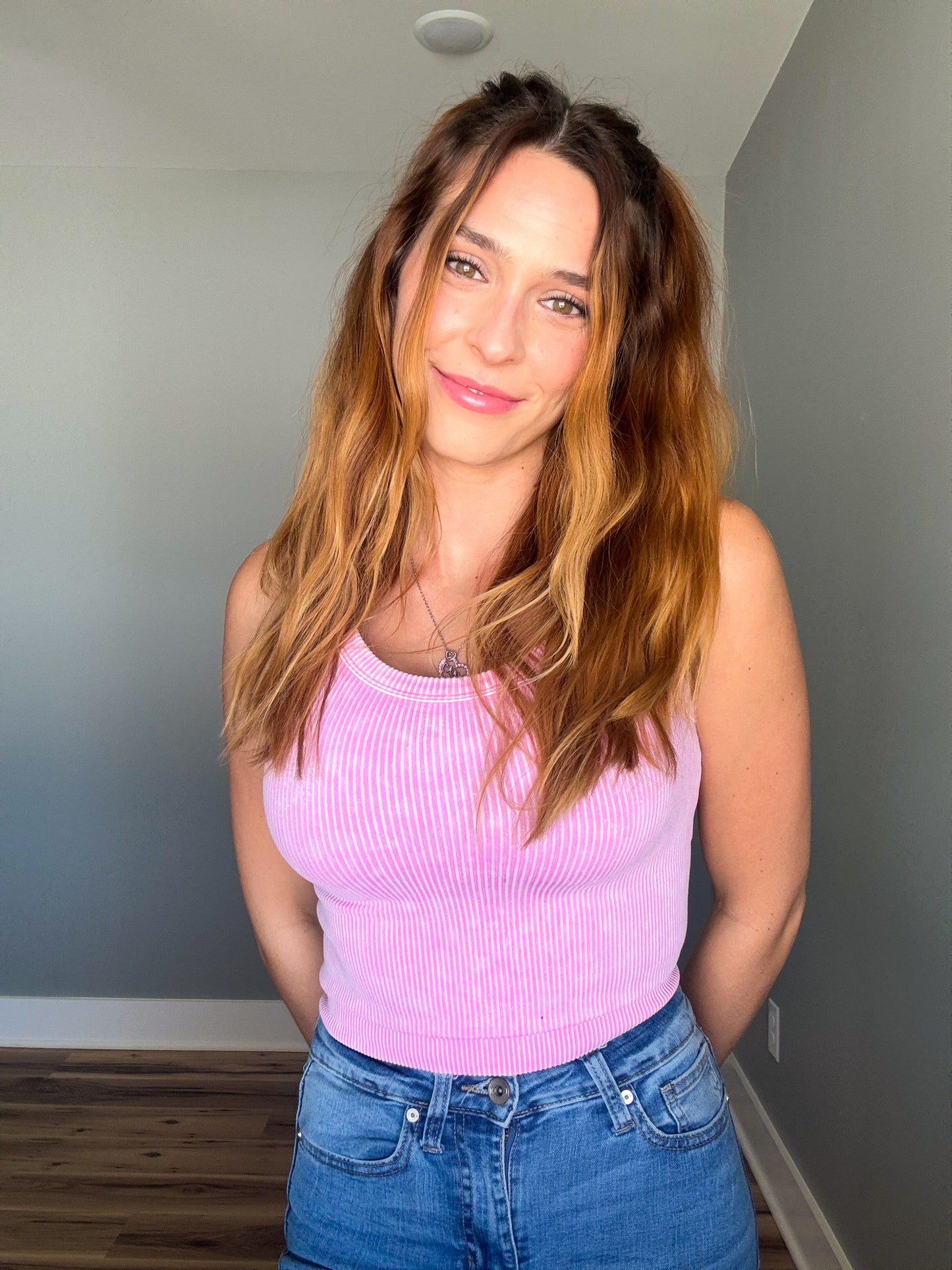 Ribbed Seamless Tank
