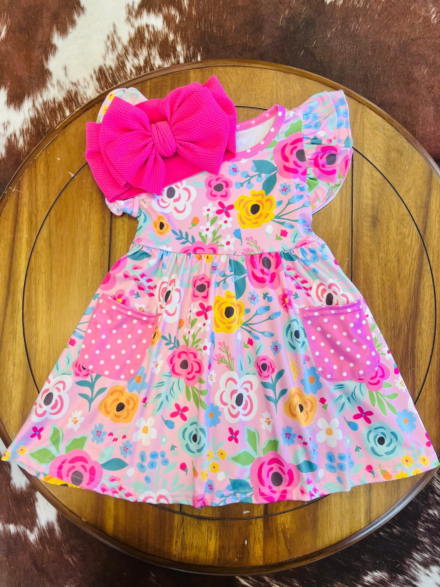 Vivid Blossom Dress