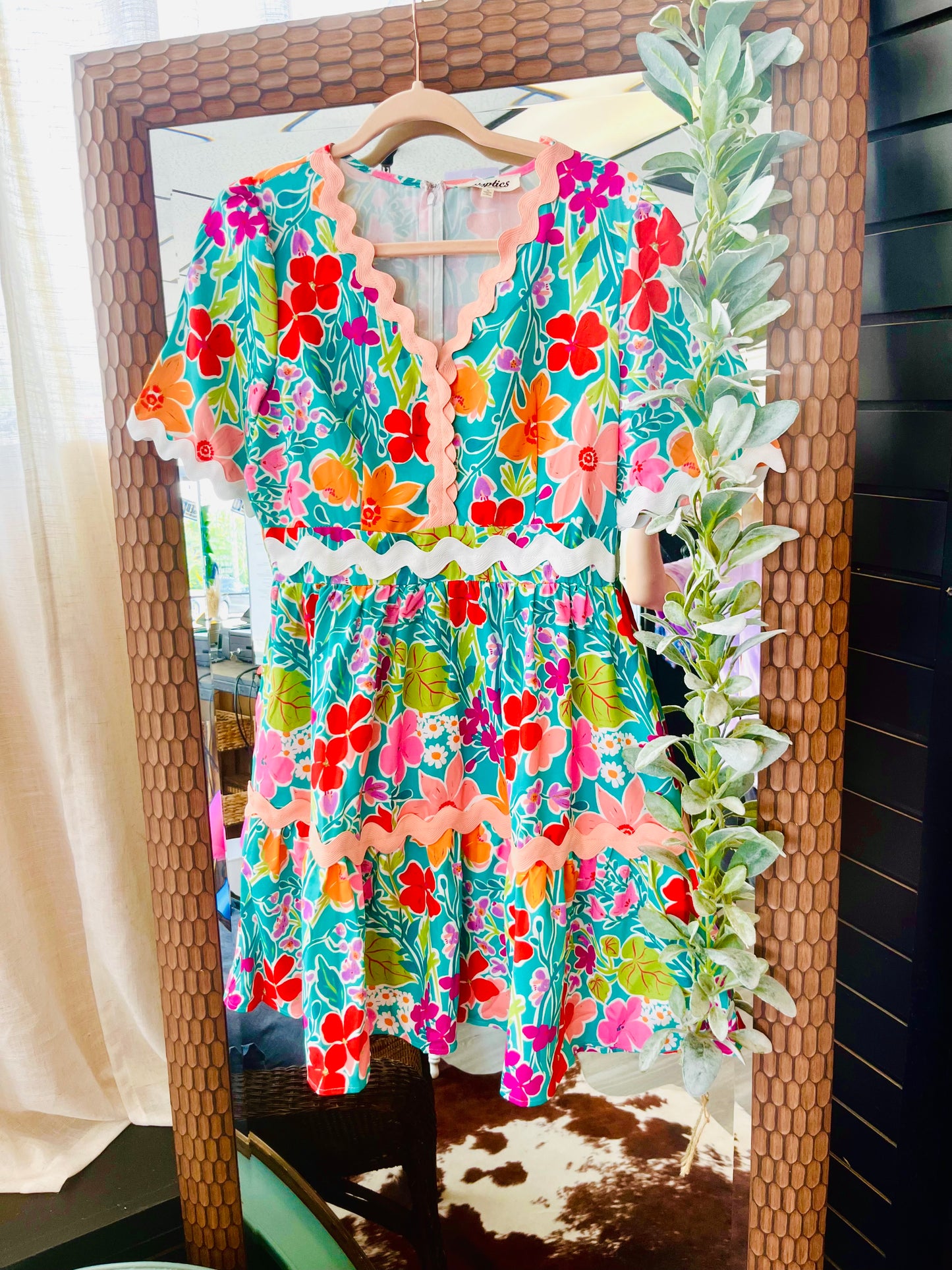 Floral Tiered Babydoll Dress