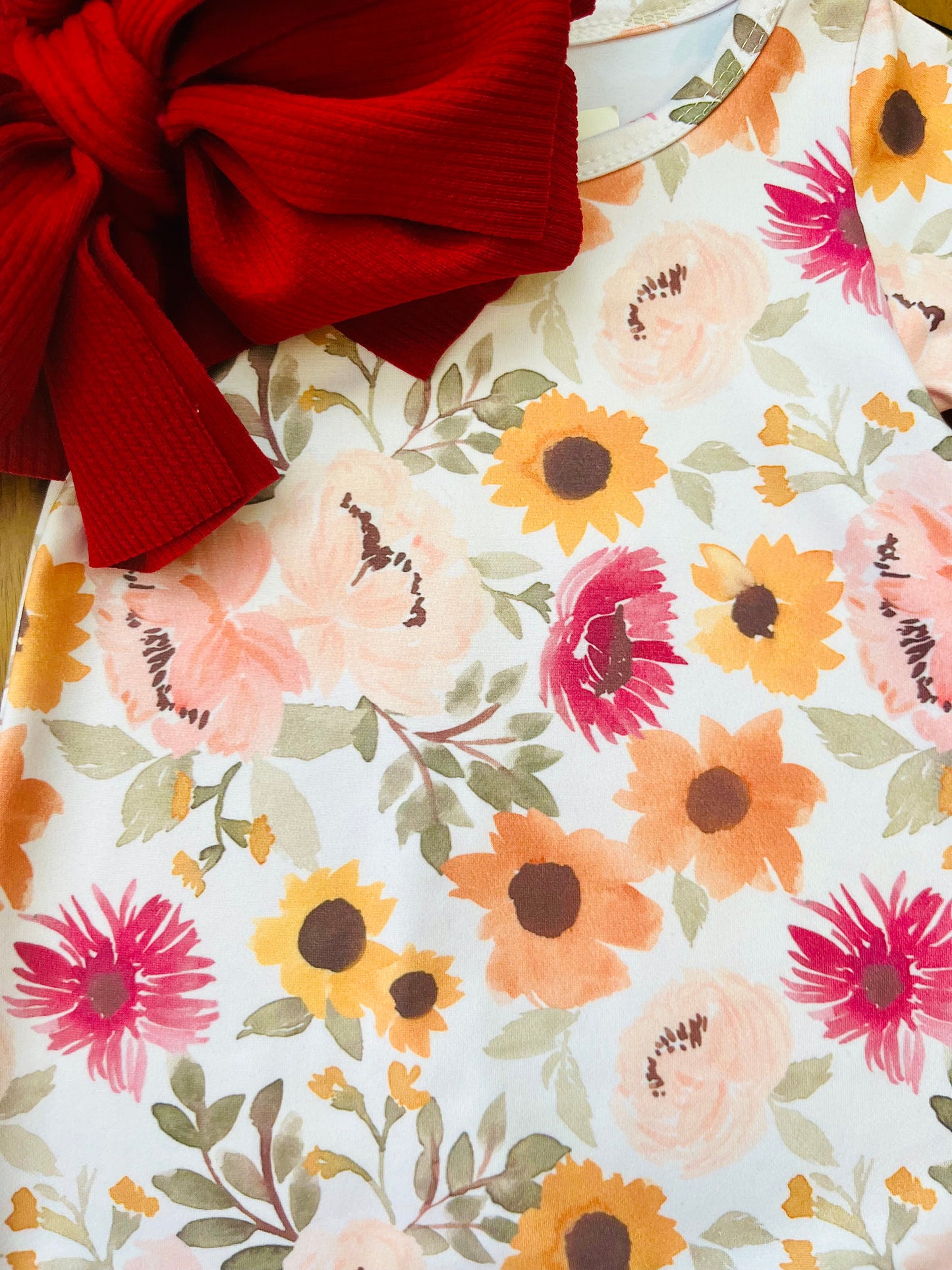 Autumn Sage Baby Romper