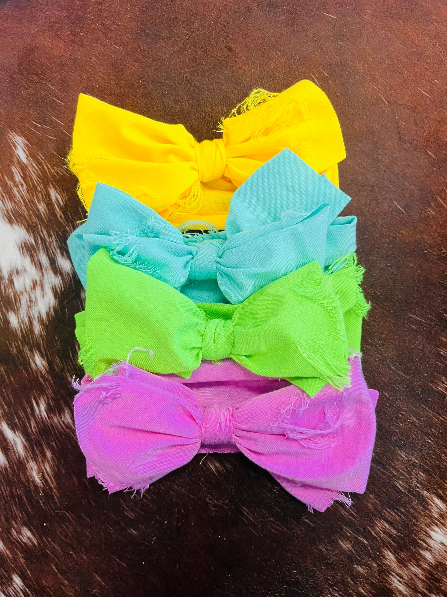 Distressed baby headwrap