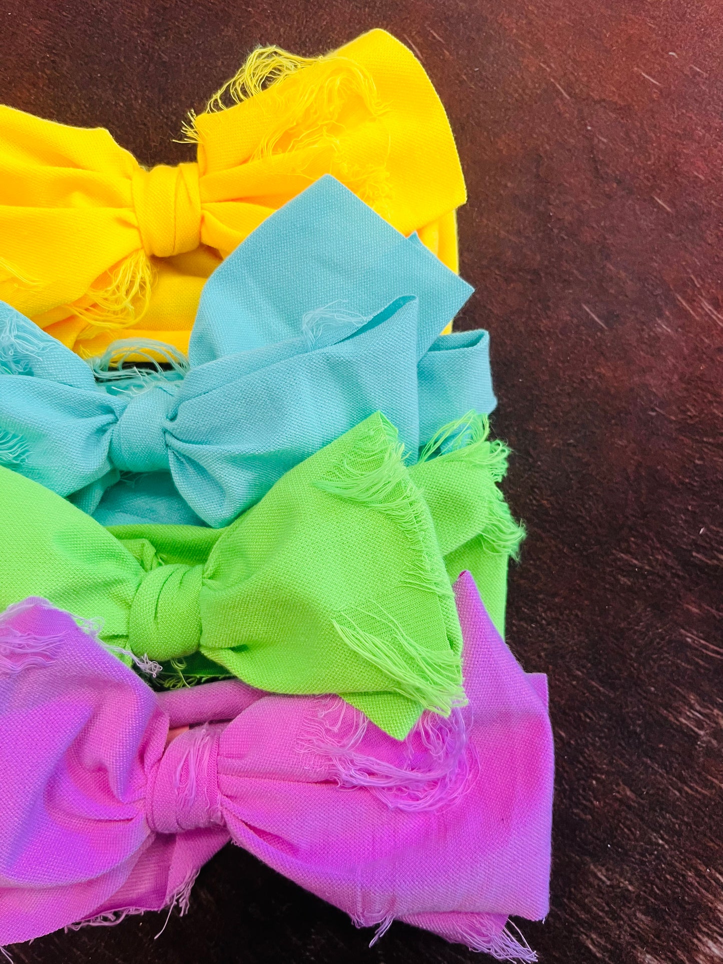 Distressed baby headwrap