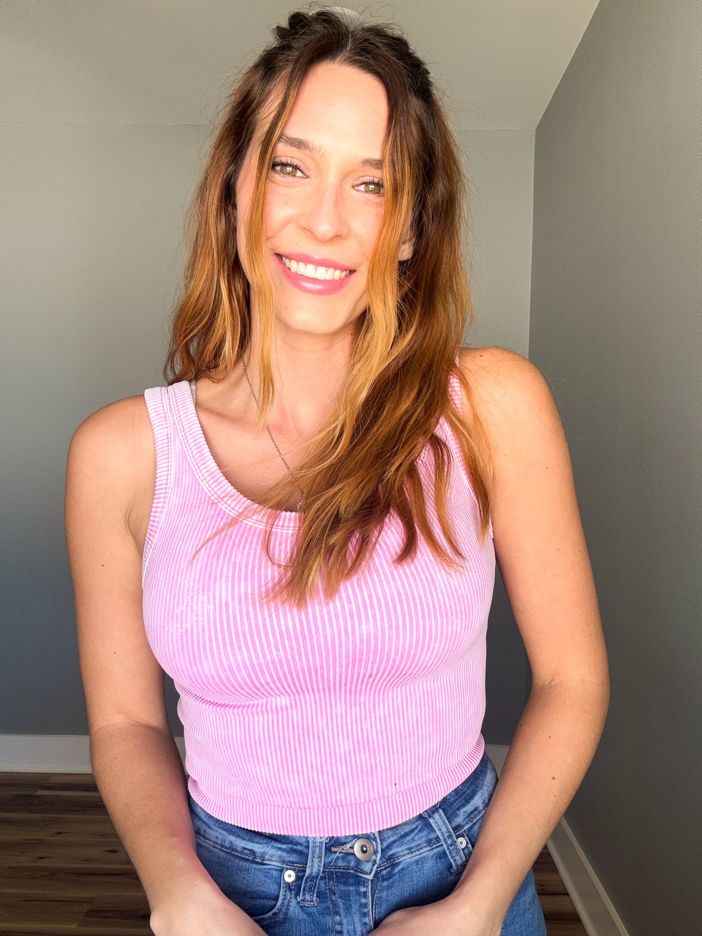 Ribbed Seamless Tank