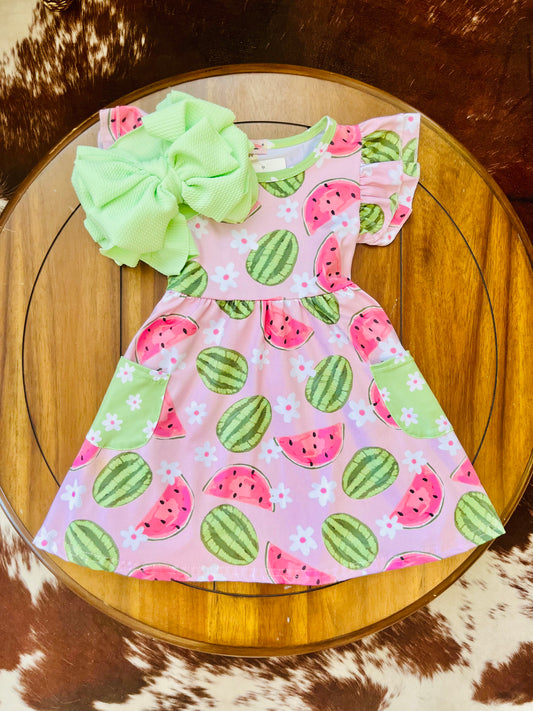 Sugar Baby Watermelon Dress