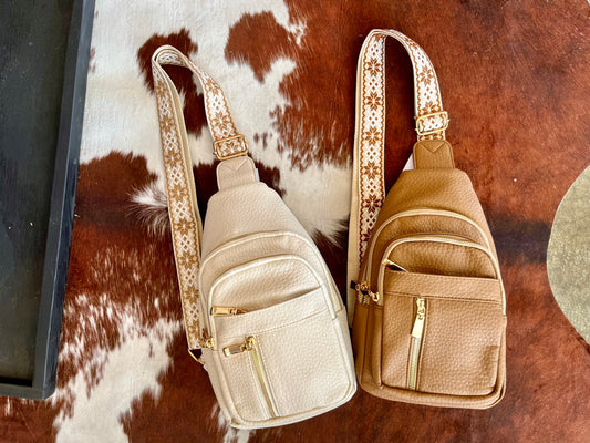 Vegan Leather Crossbody