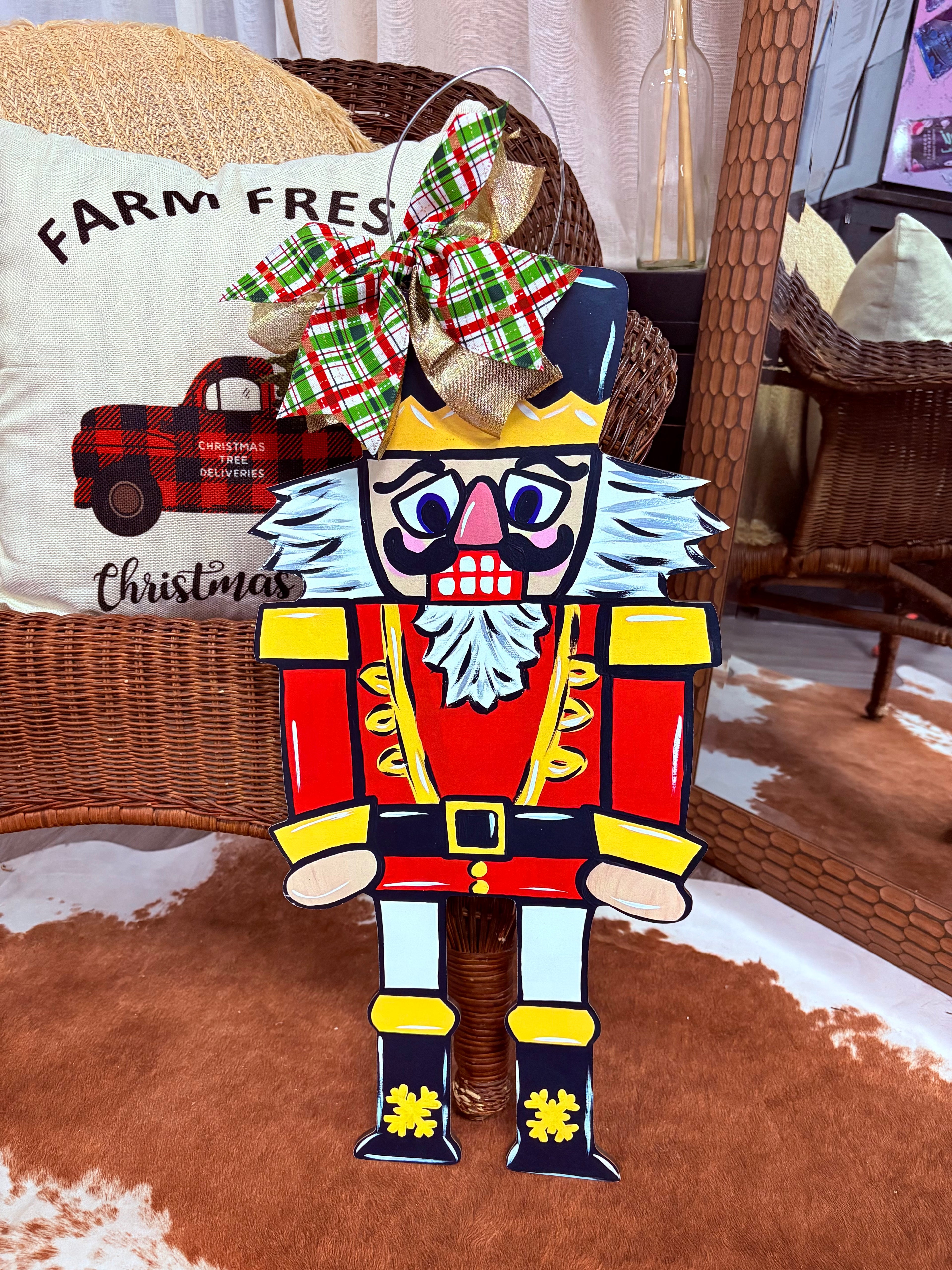 Nutcracker Door Hanger