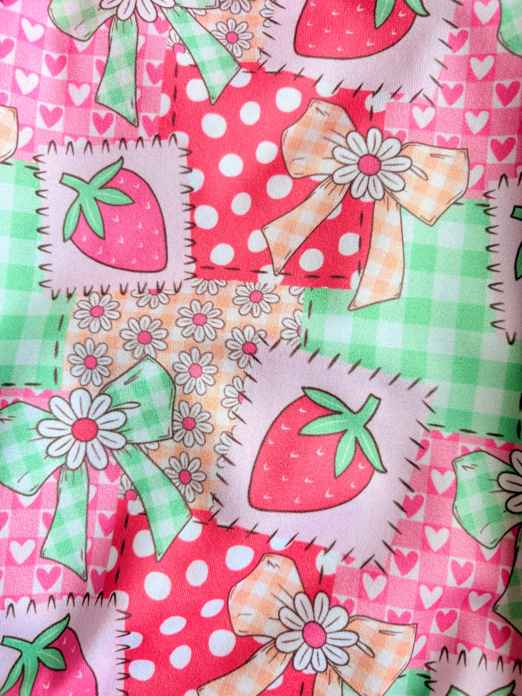 Strawberry Patch Girls Skort Set