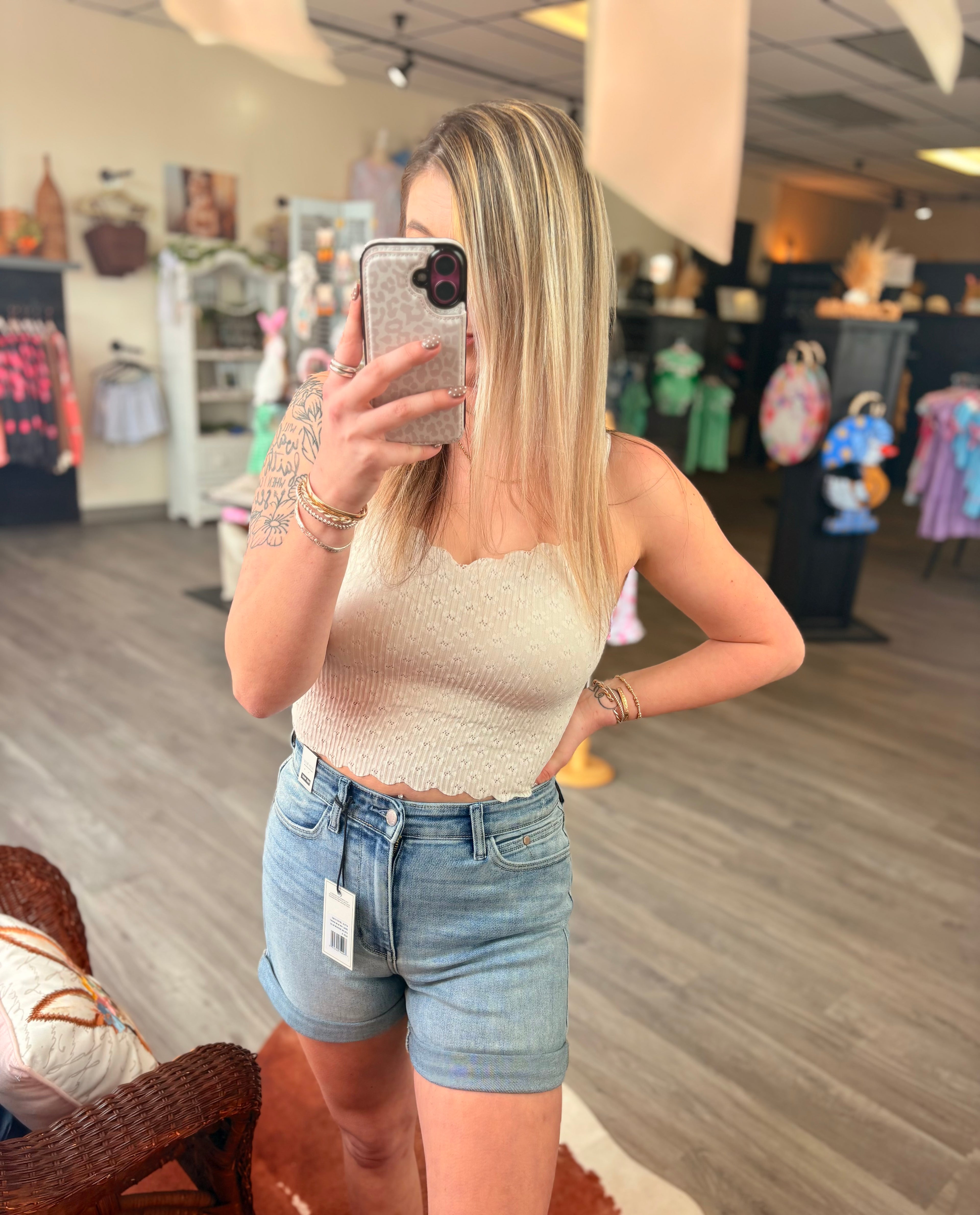 Judy Blue Hw with Cell Phone Back Pocket