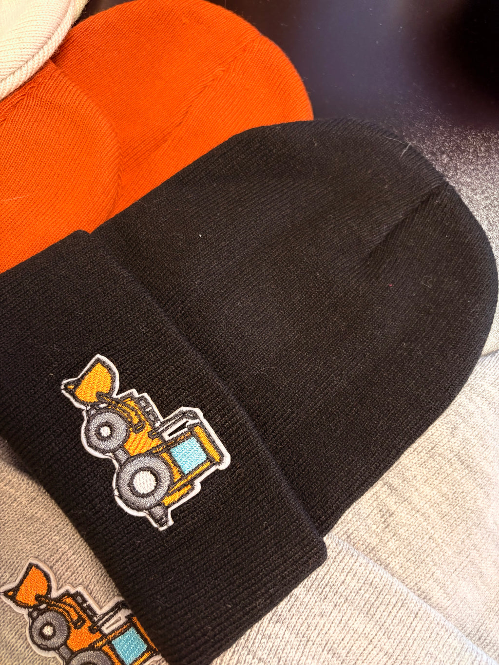 Boys Construction Toboggan