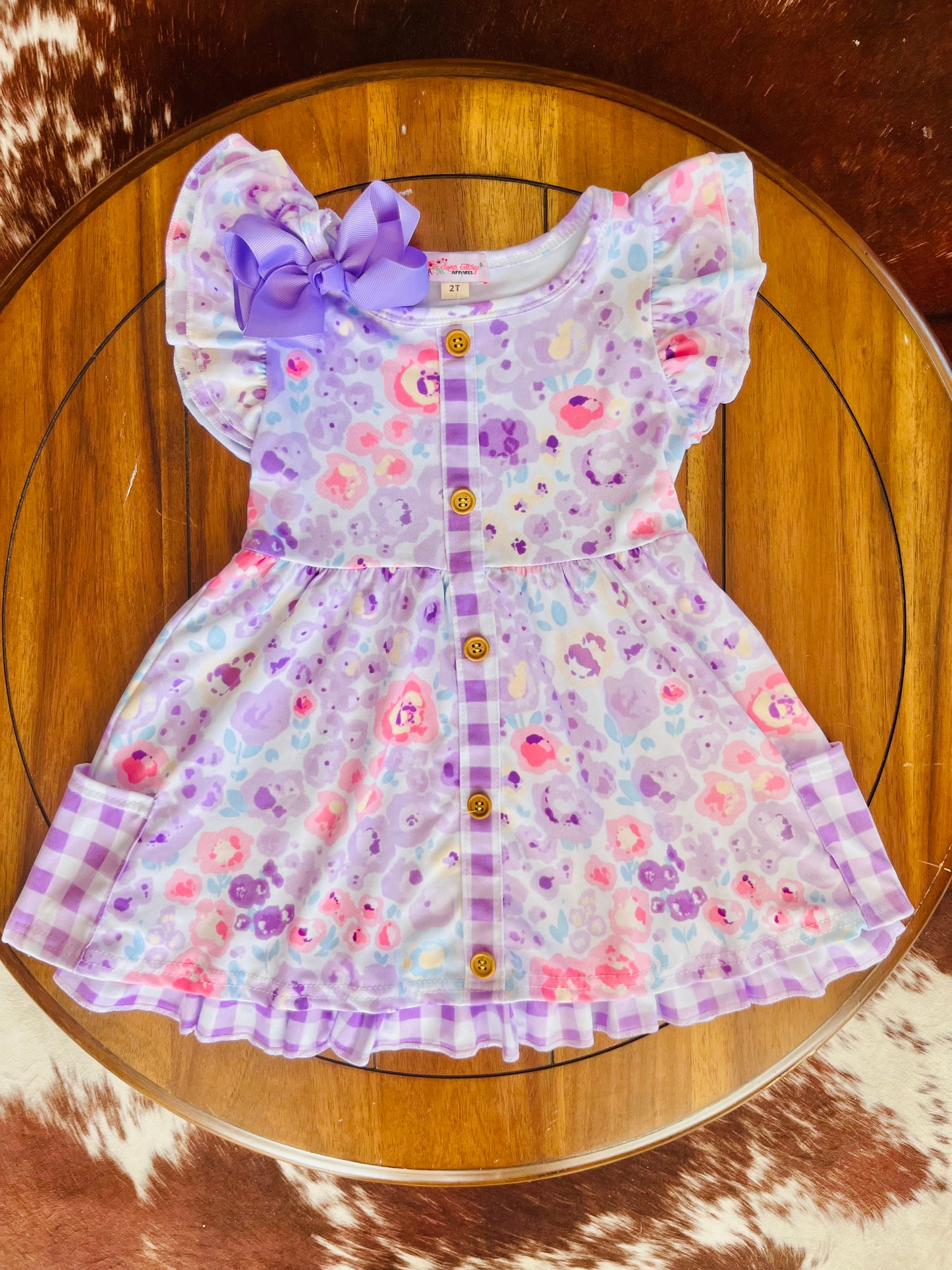 Orchid Petals Dress