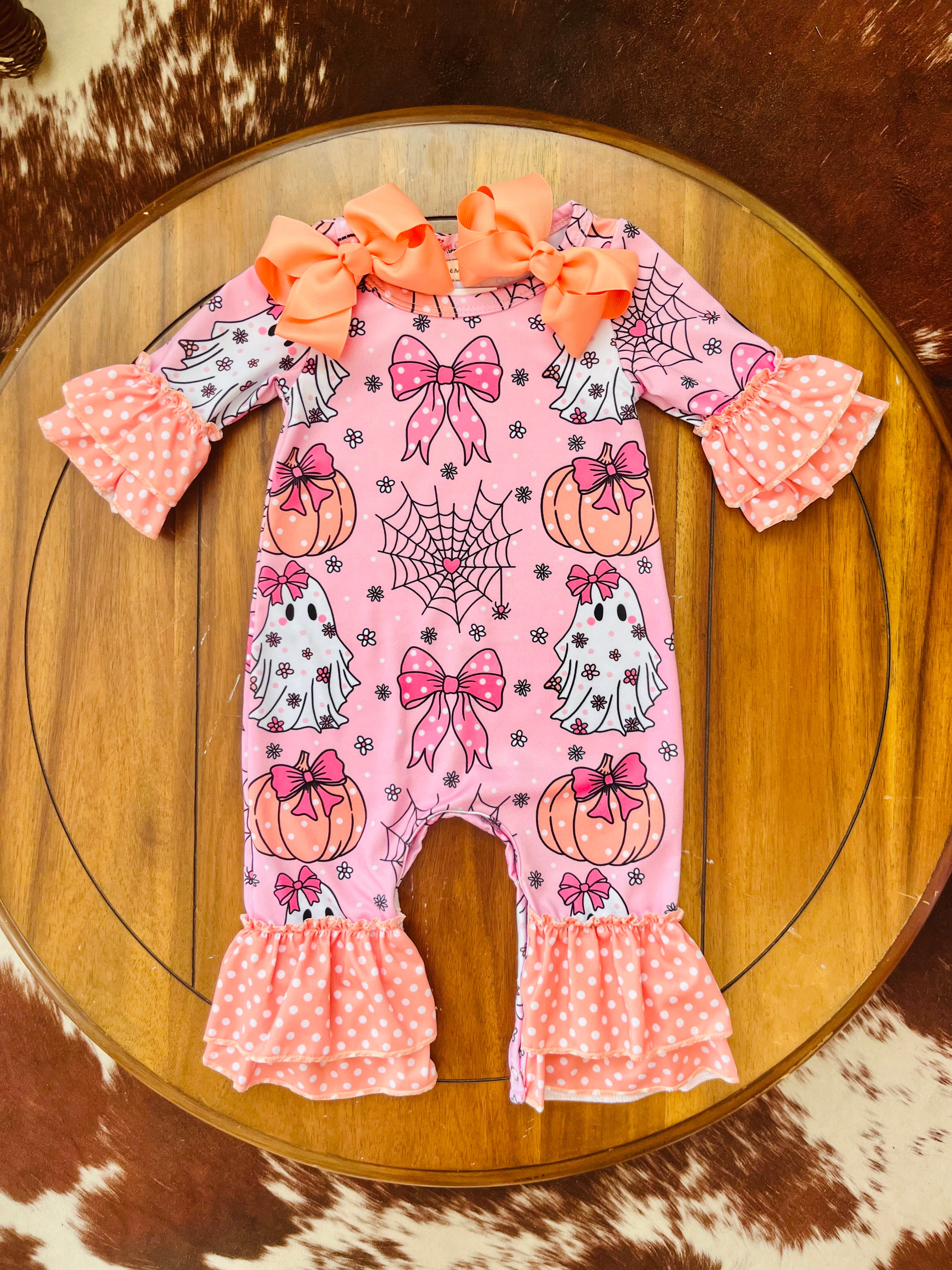 Girly Ghost Romper