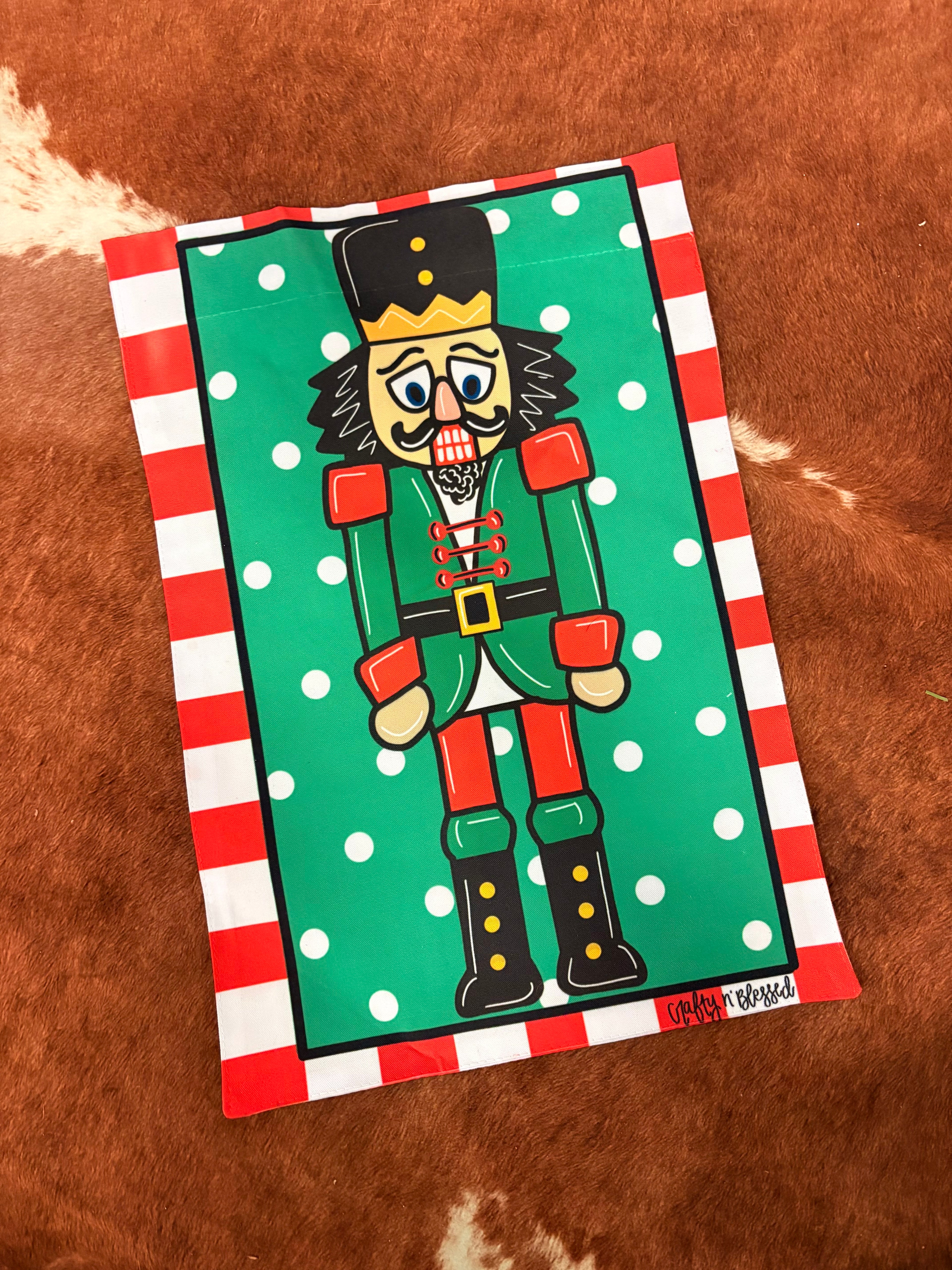 Nutcracker Garden Flag