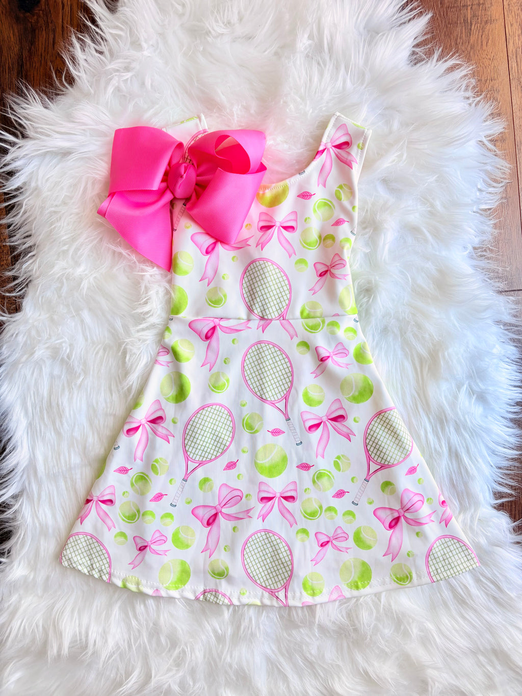 Preppy Tennis Girls Athletic Dress