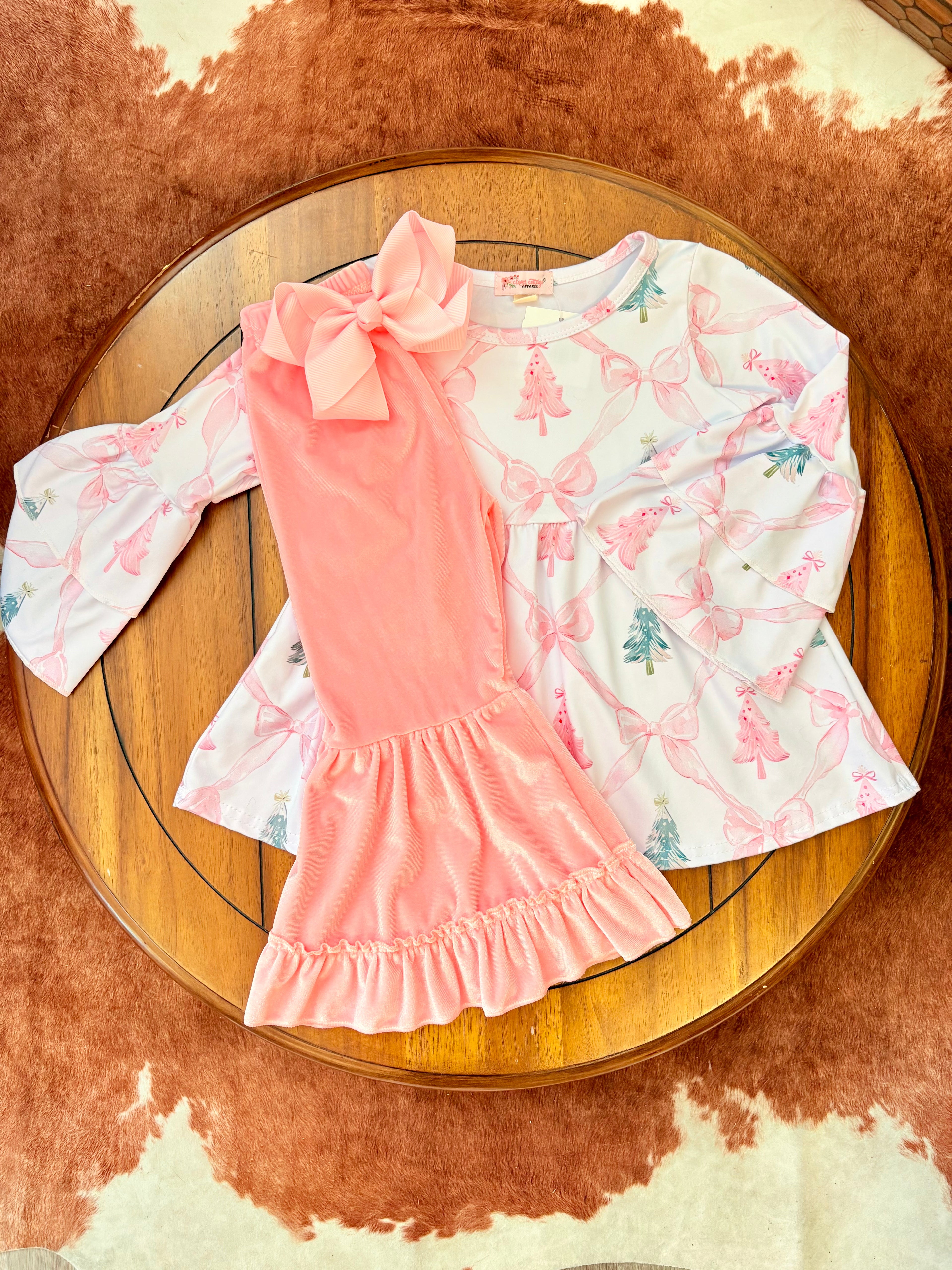 Blush Coquette Holidays Girls Set