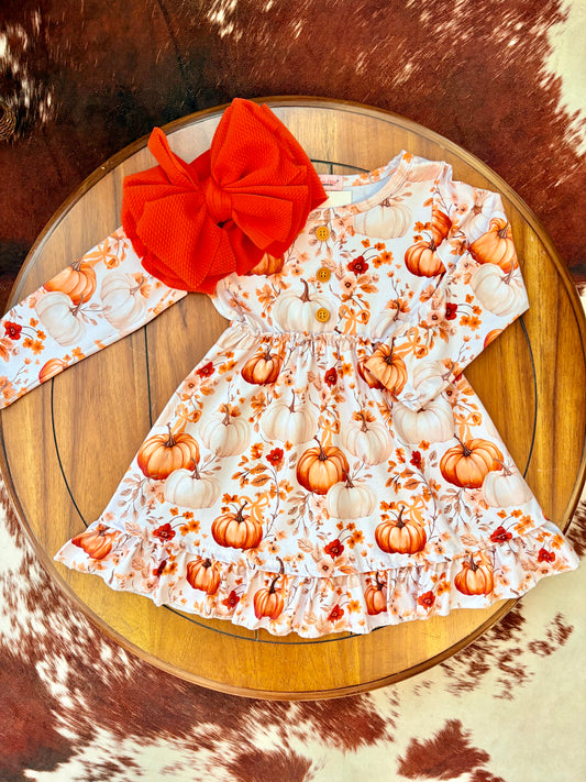 Harvest Pumpkin Dress