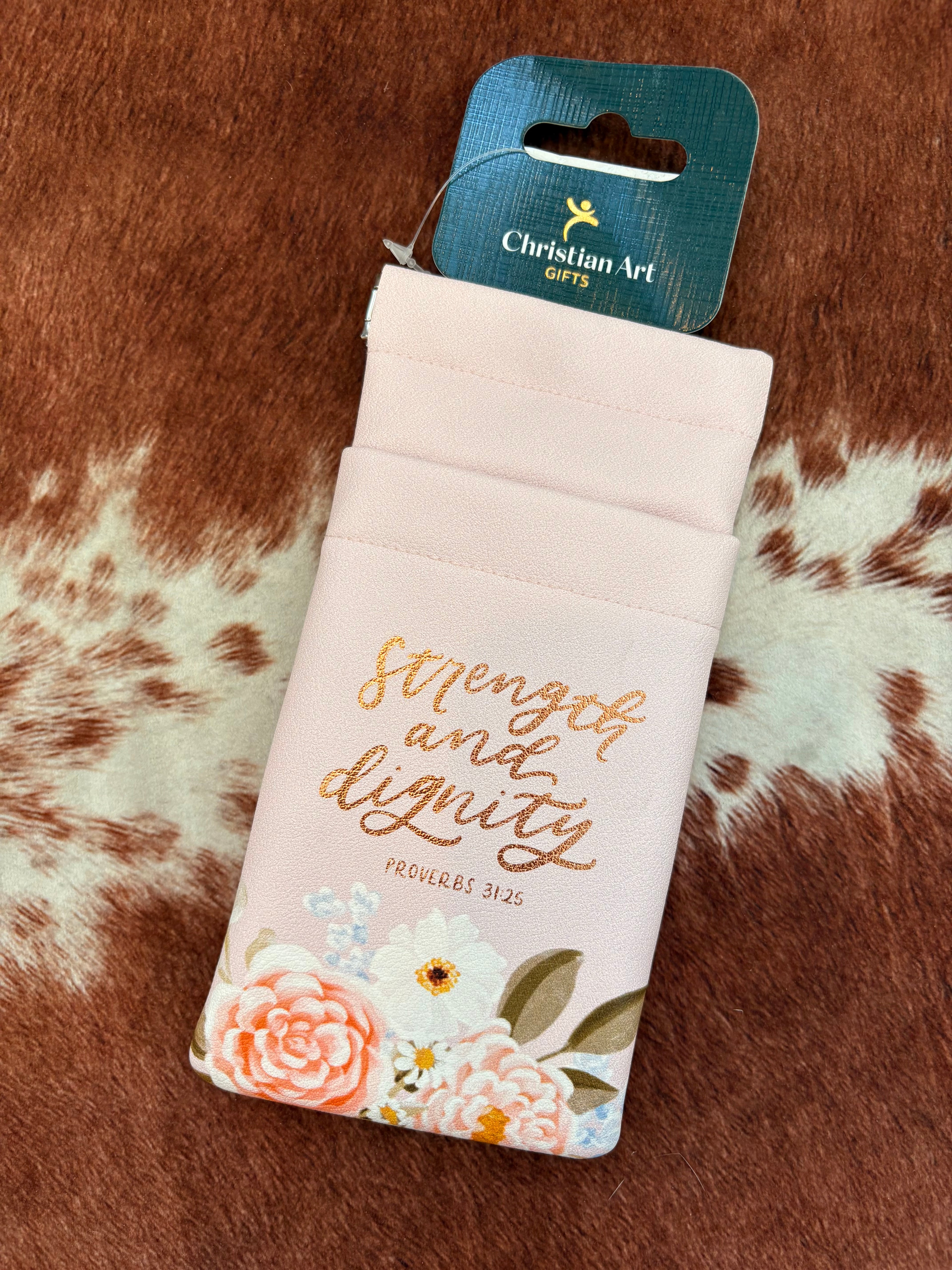 Eyeglass Case~ Strength and Dignity Prov. 31:25