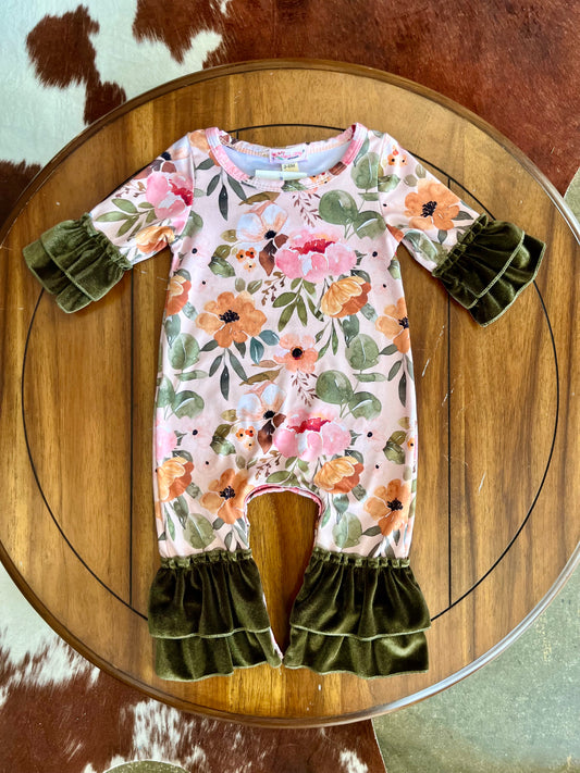 Wispy Blooms Romper