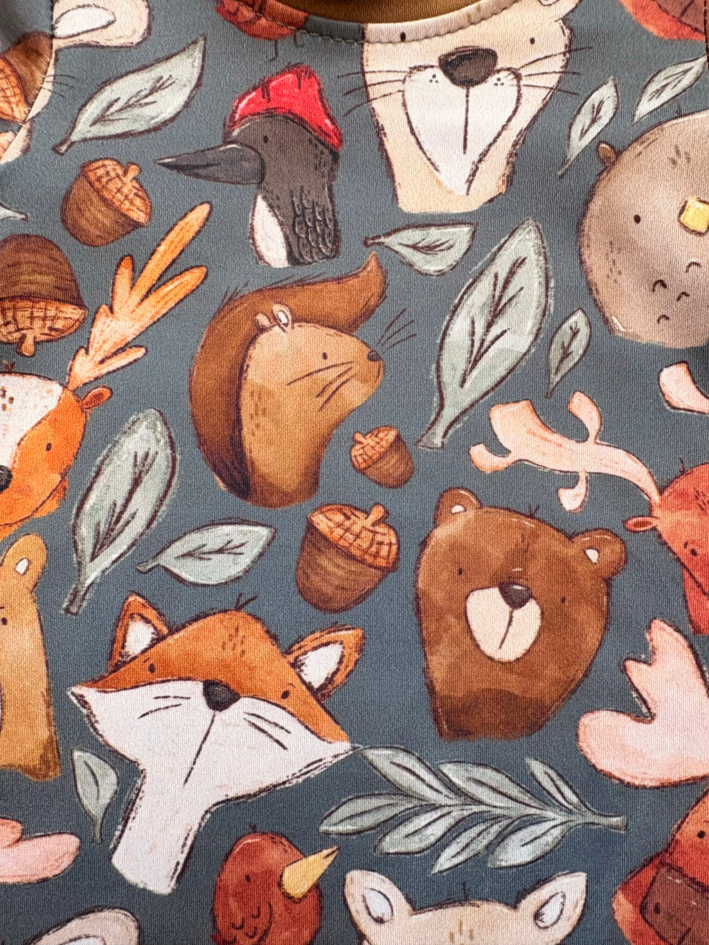 Forest Critters Boy Romper