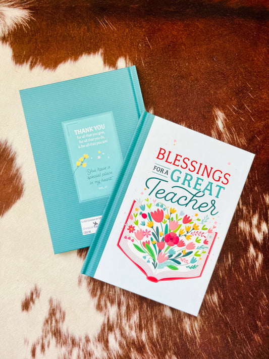 Blessings For a Teacher Gift Book