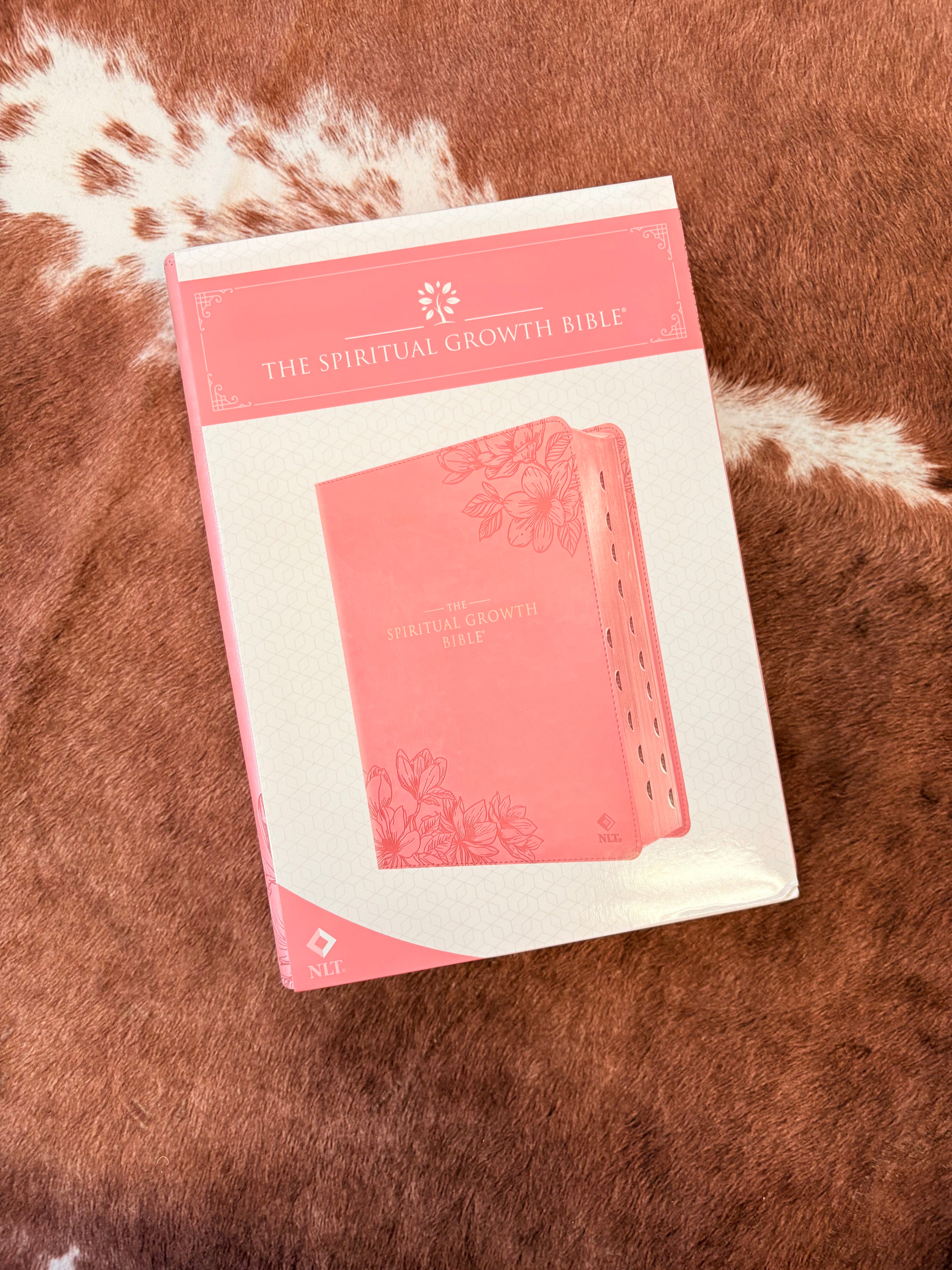 NLT Spiritual Growth Bible~ Pink