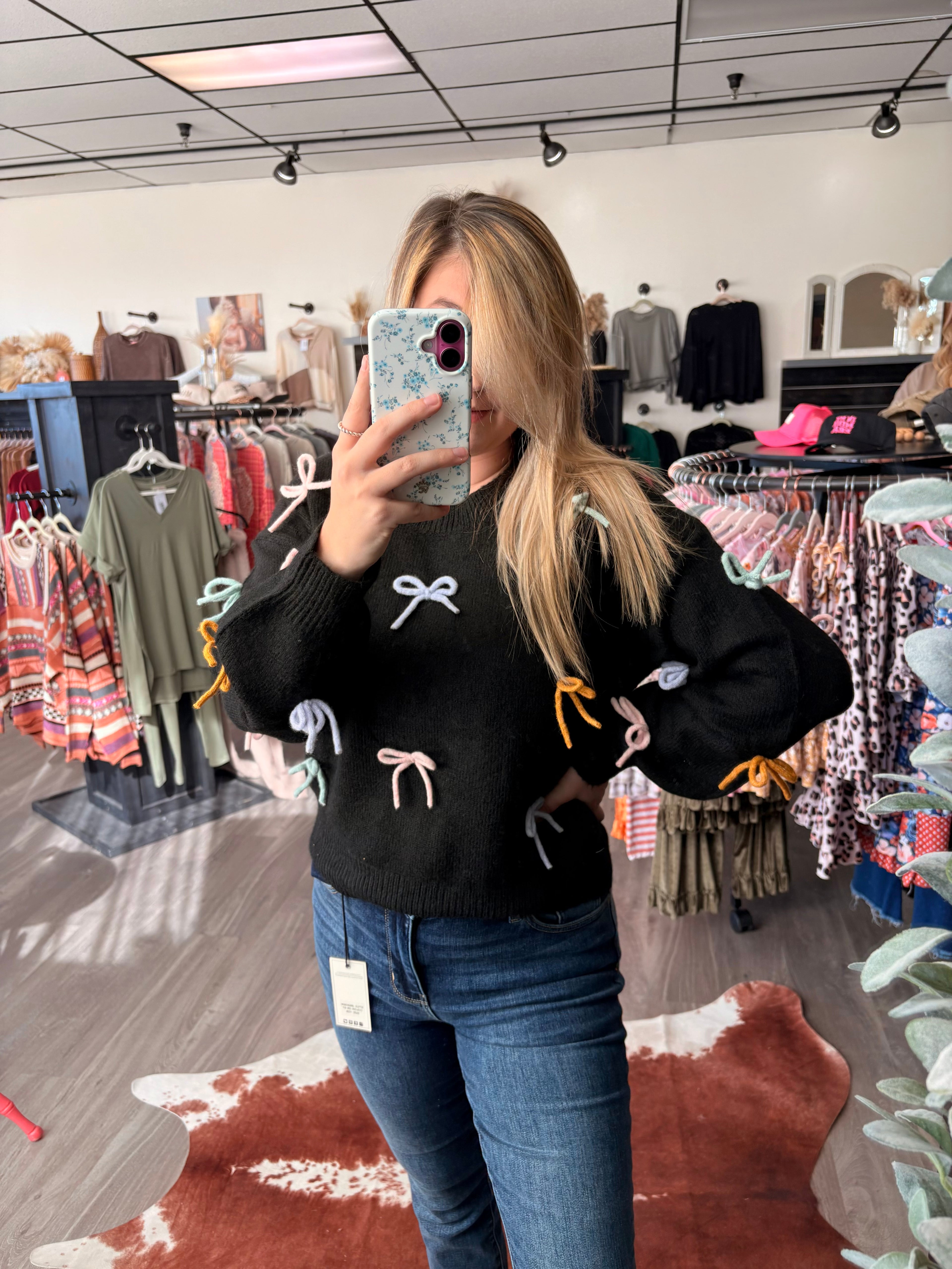 Cozy Bow Sweater