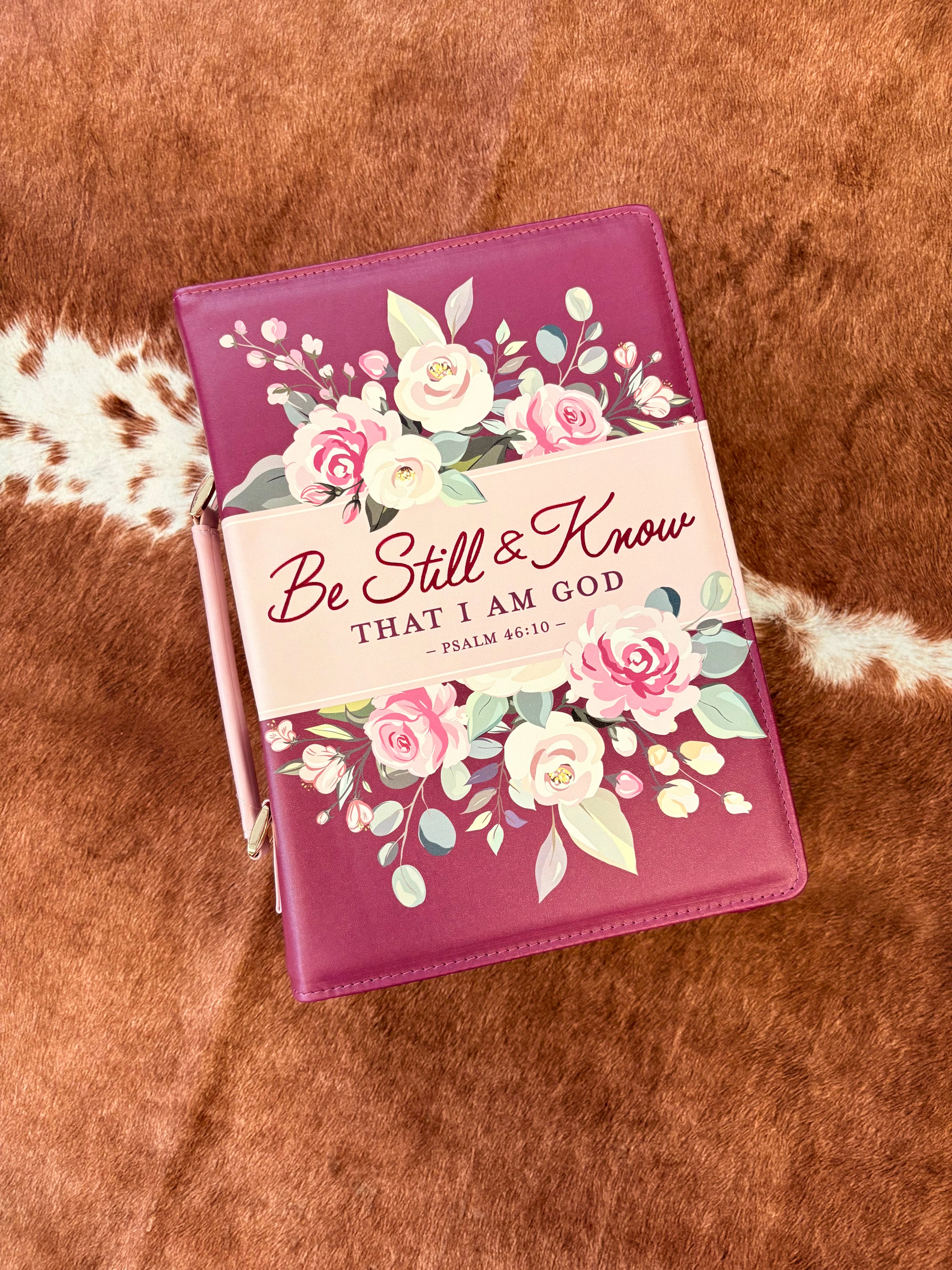 Bible Cover~ Be Still Ps. 46:10