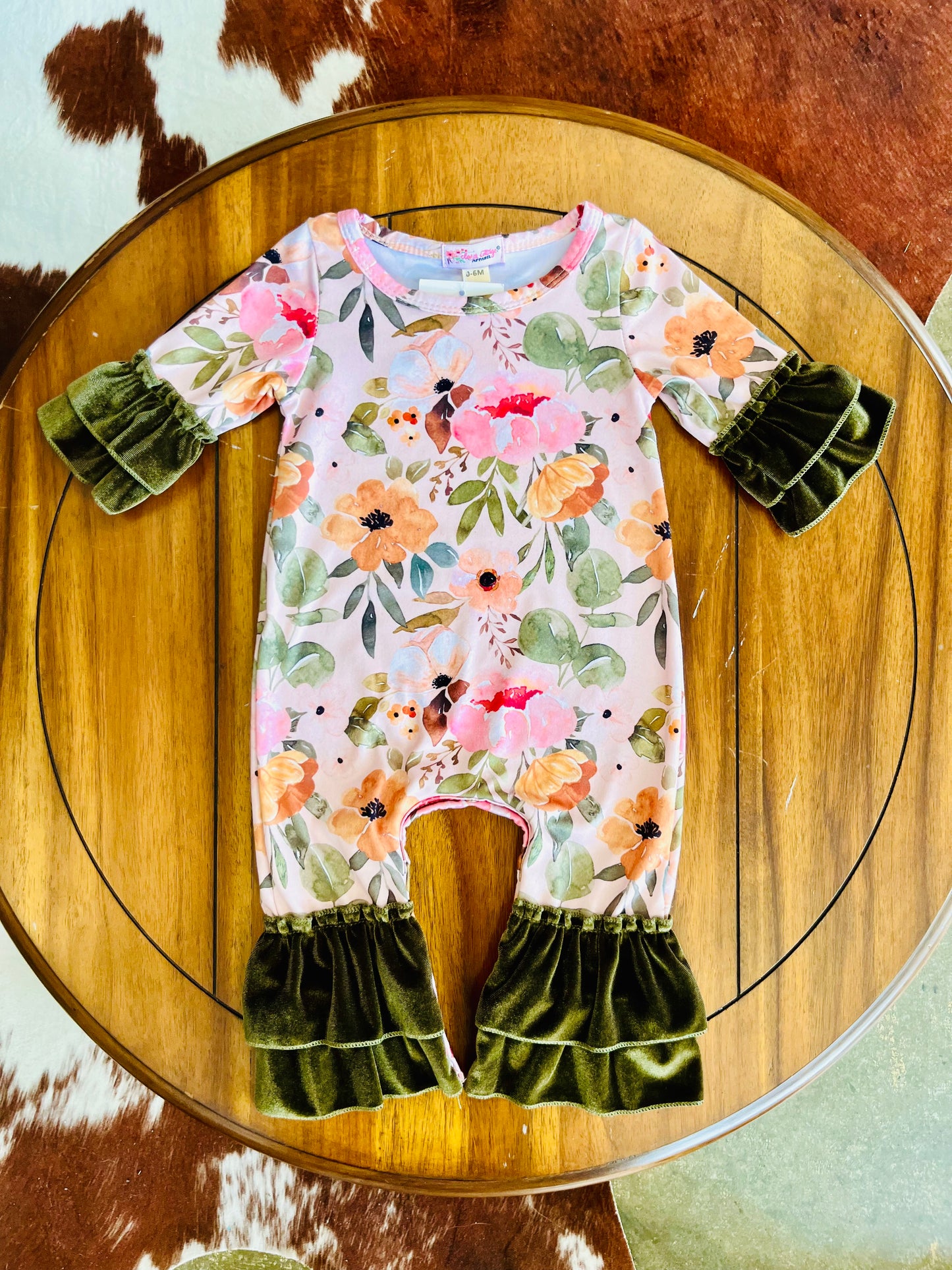 Wispy Blooms Romper