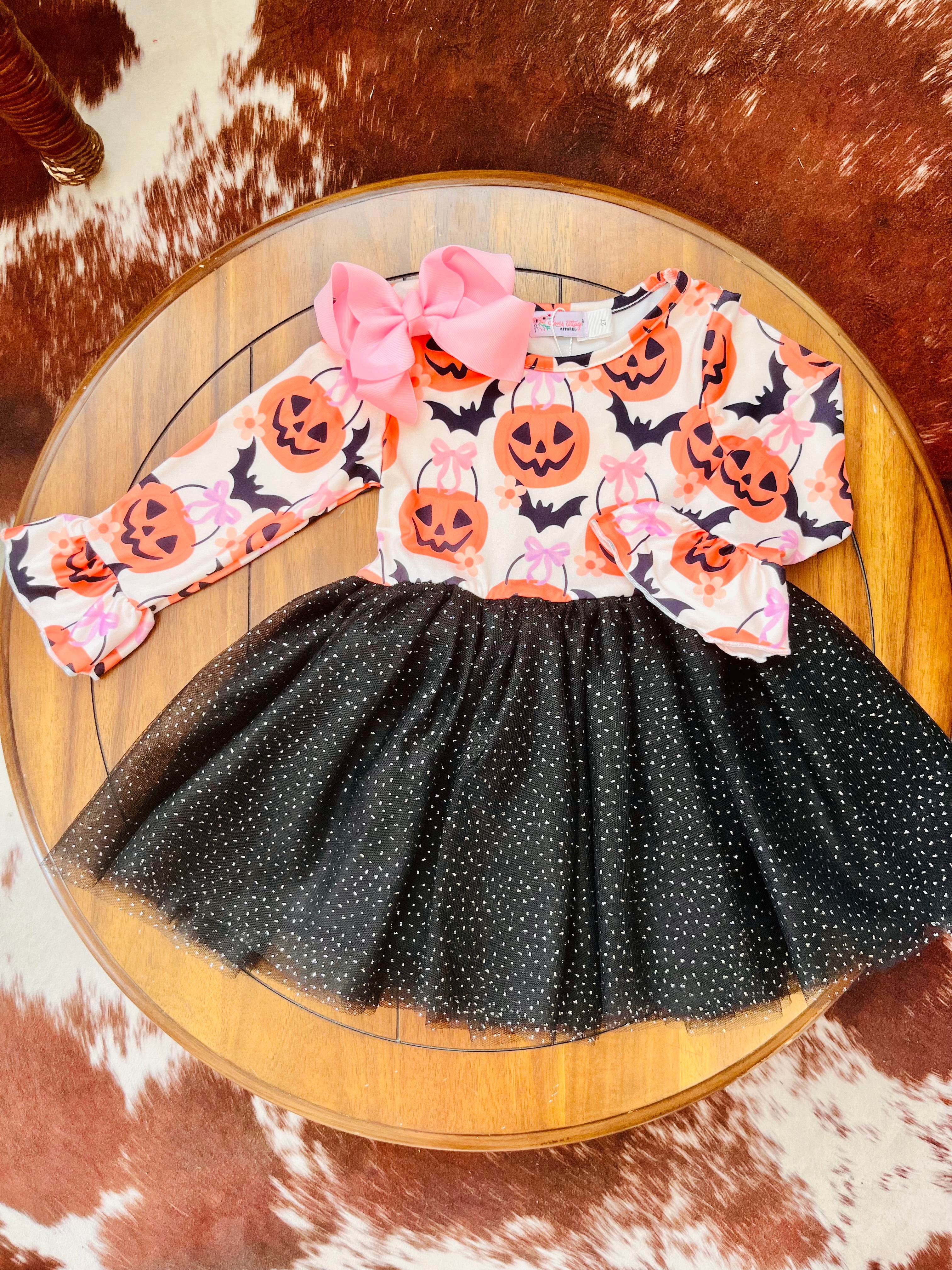 Jack O'Lantern Tutu Dress