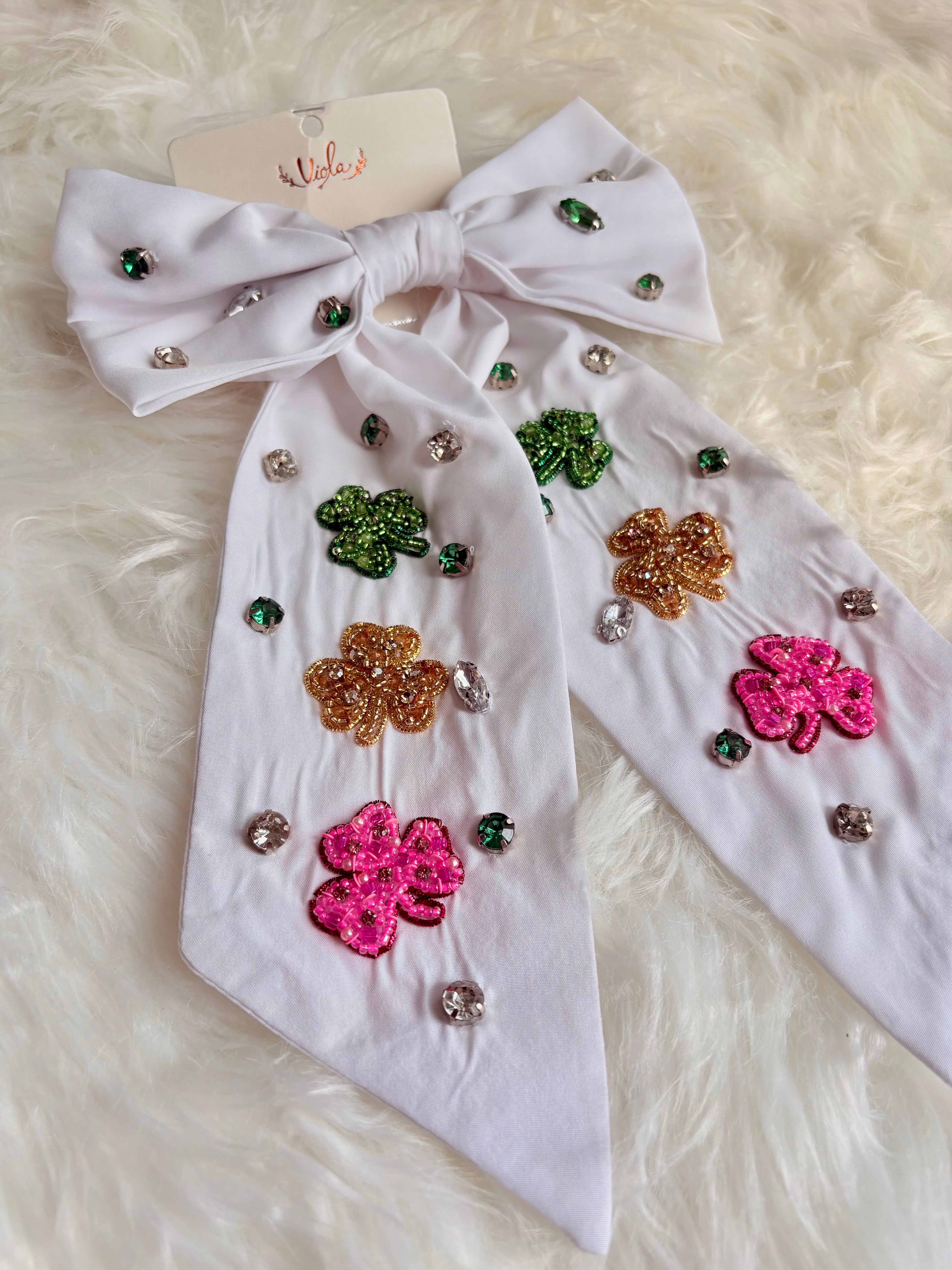 Saint Patricks Oversized Bow