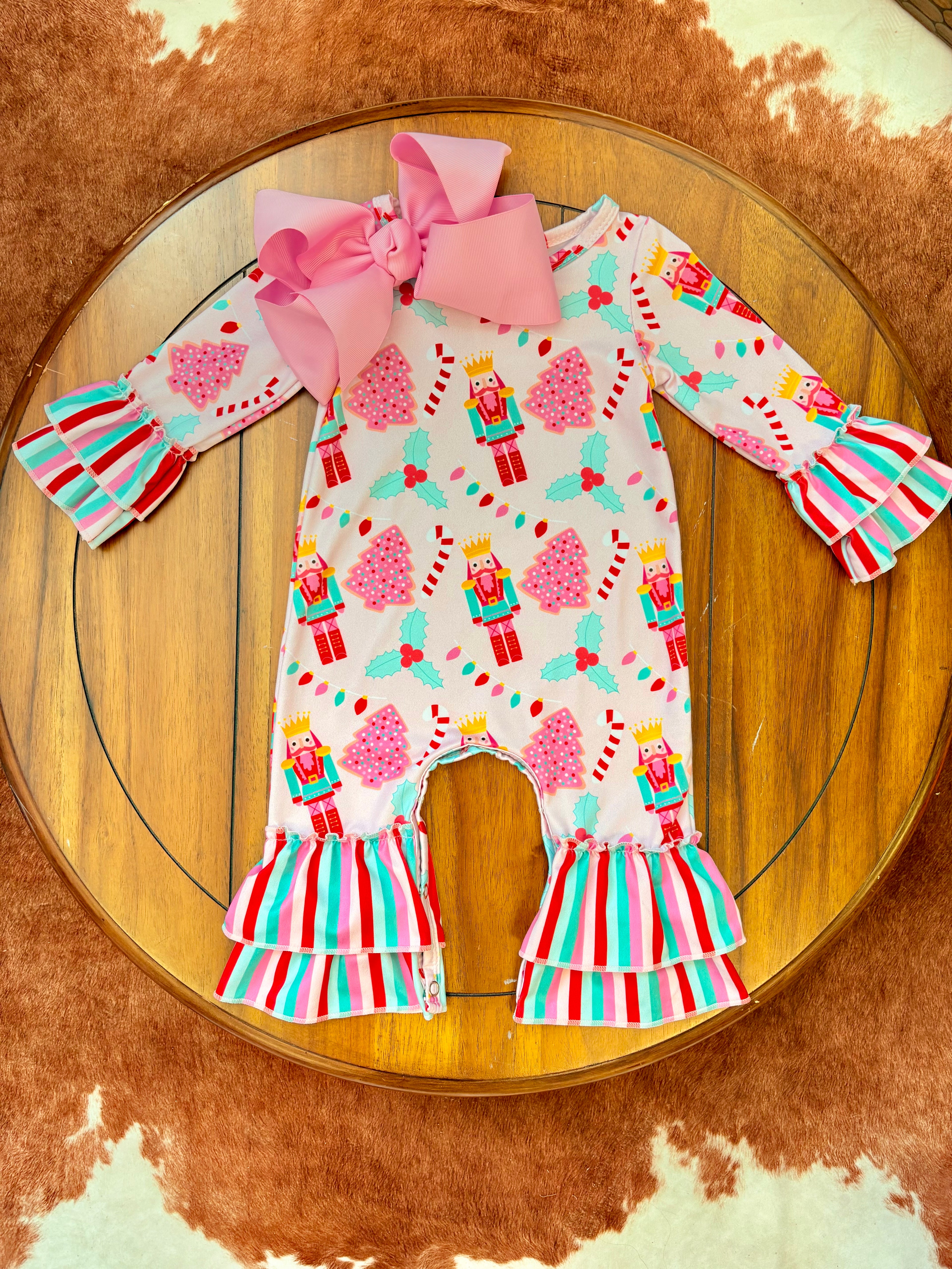 Sugarplum Nutcracker Romper