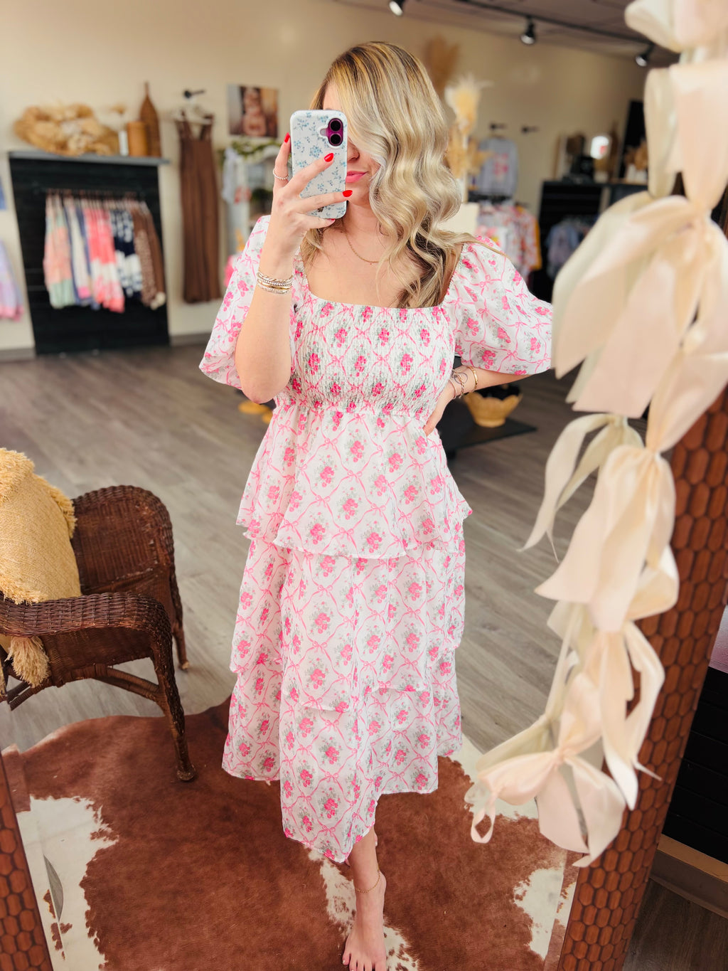 Southern Bloom Babydoll Dress