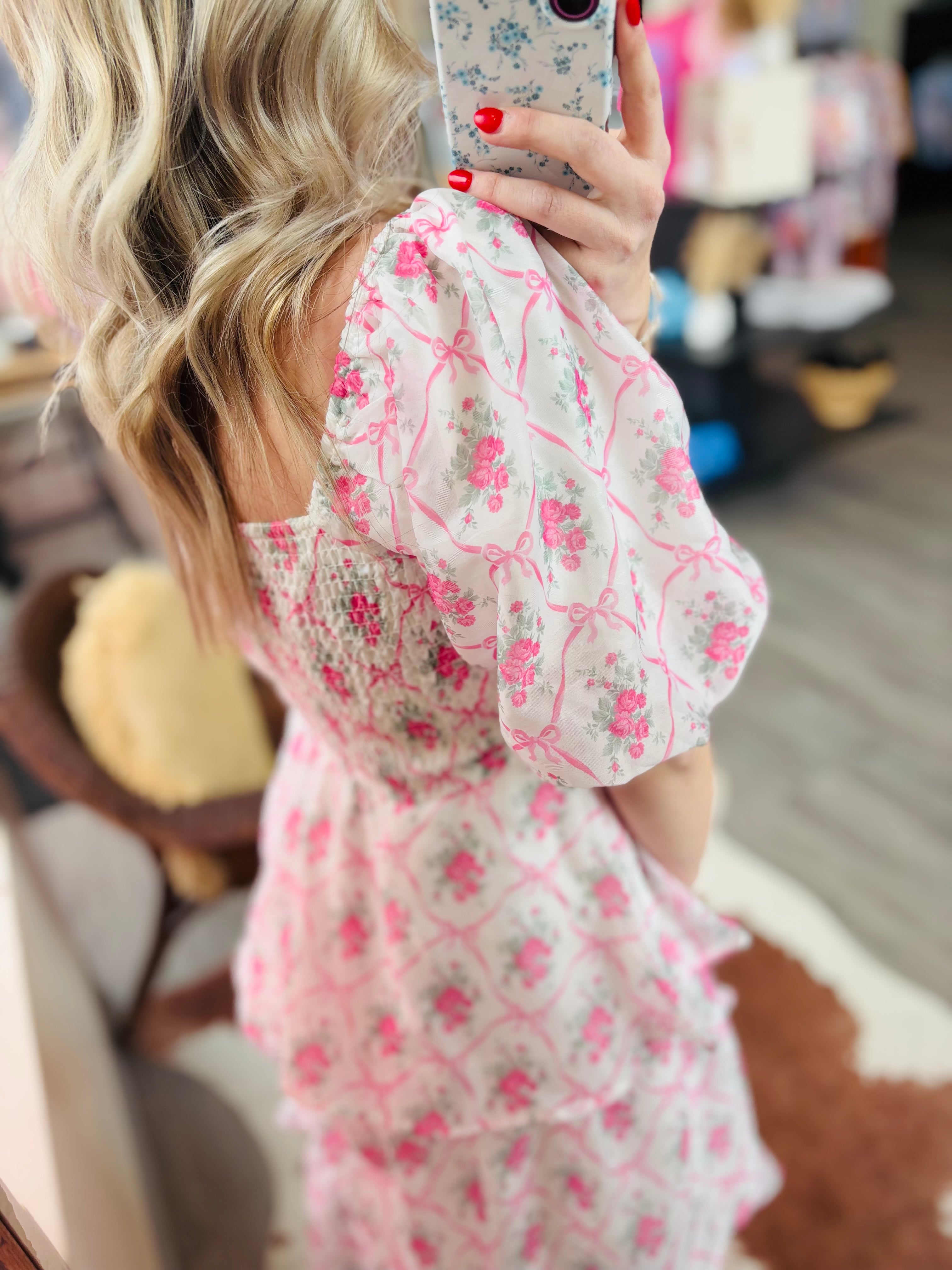 Southern Bloom Babydoll Dress