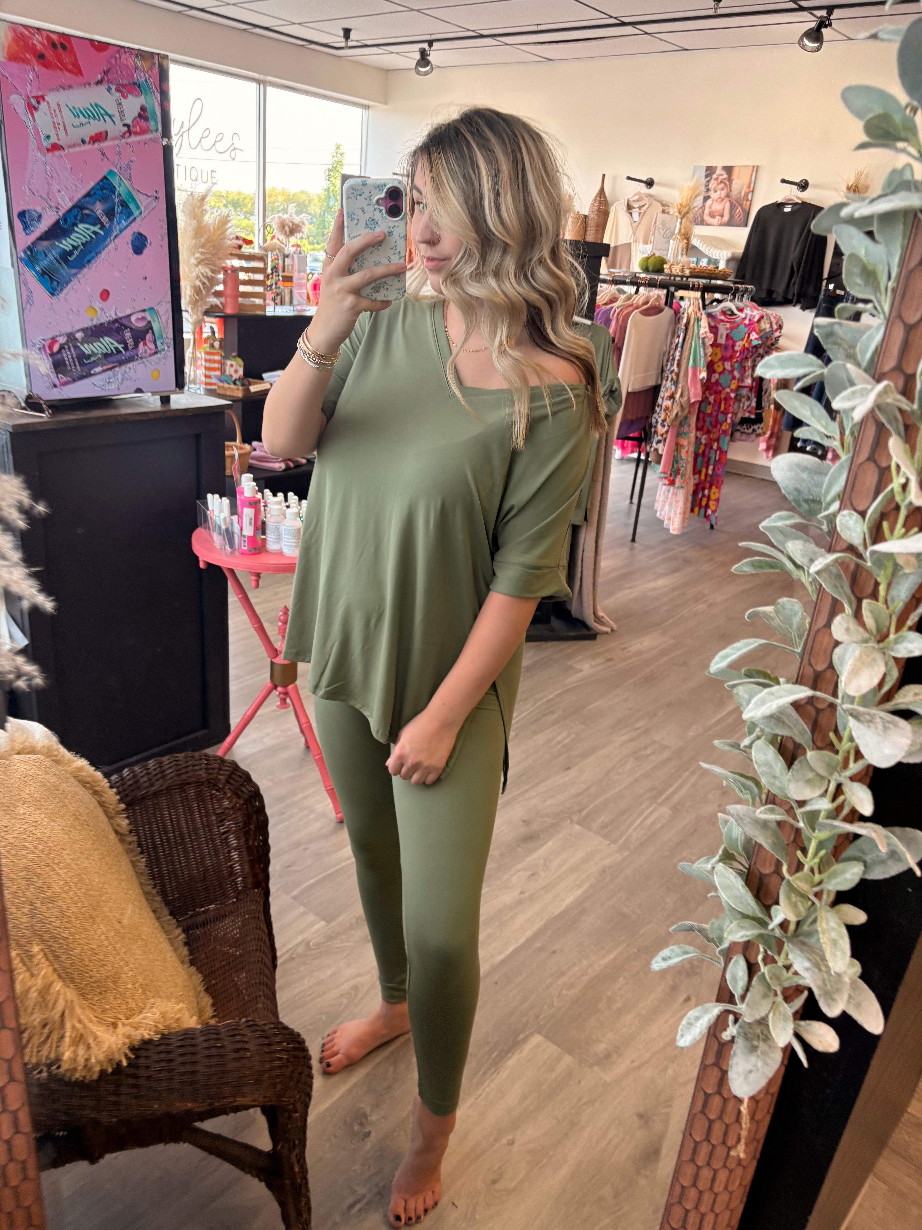 Light Olive Butter Soft Lounge Set