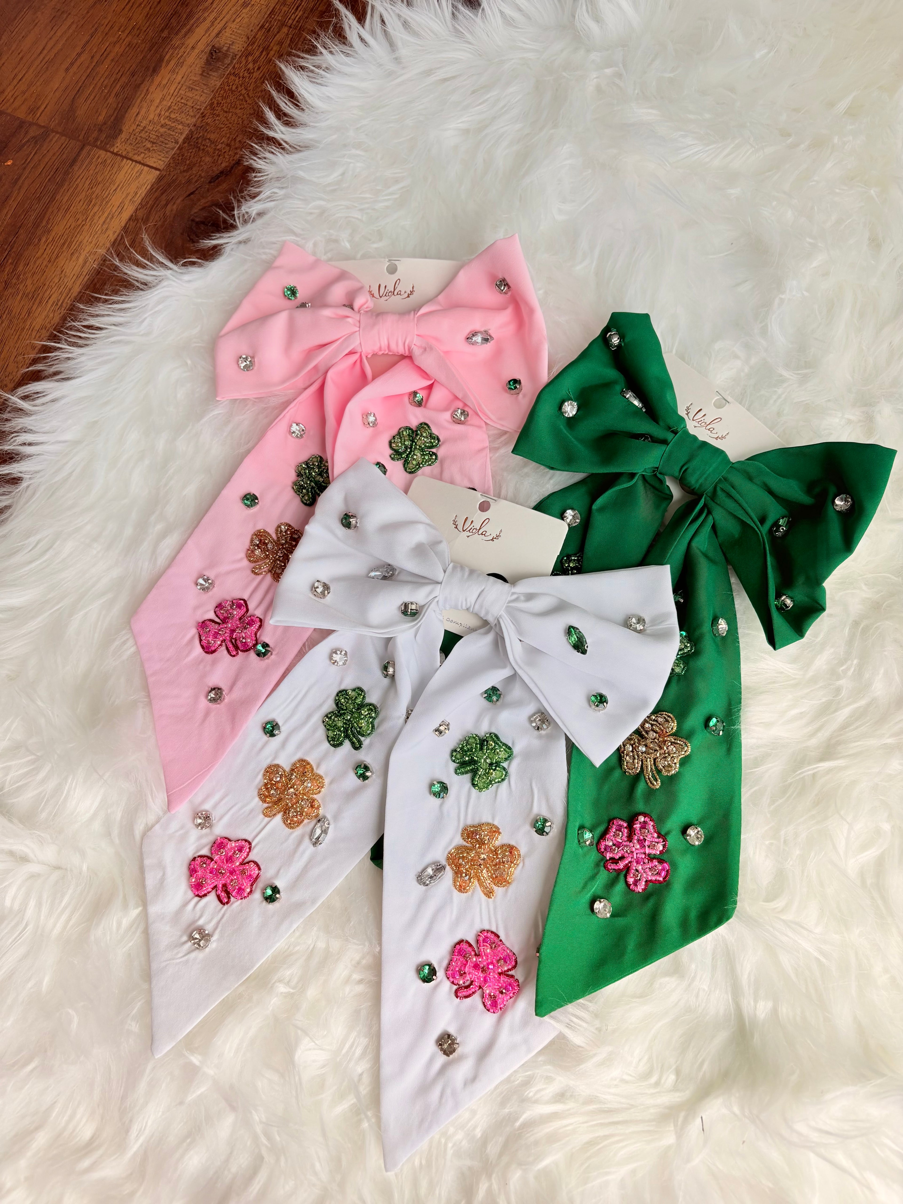 Saint Patricks Oversized Bow