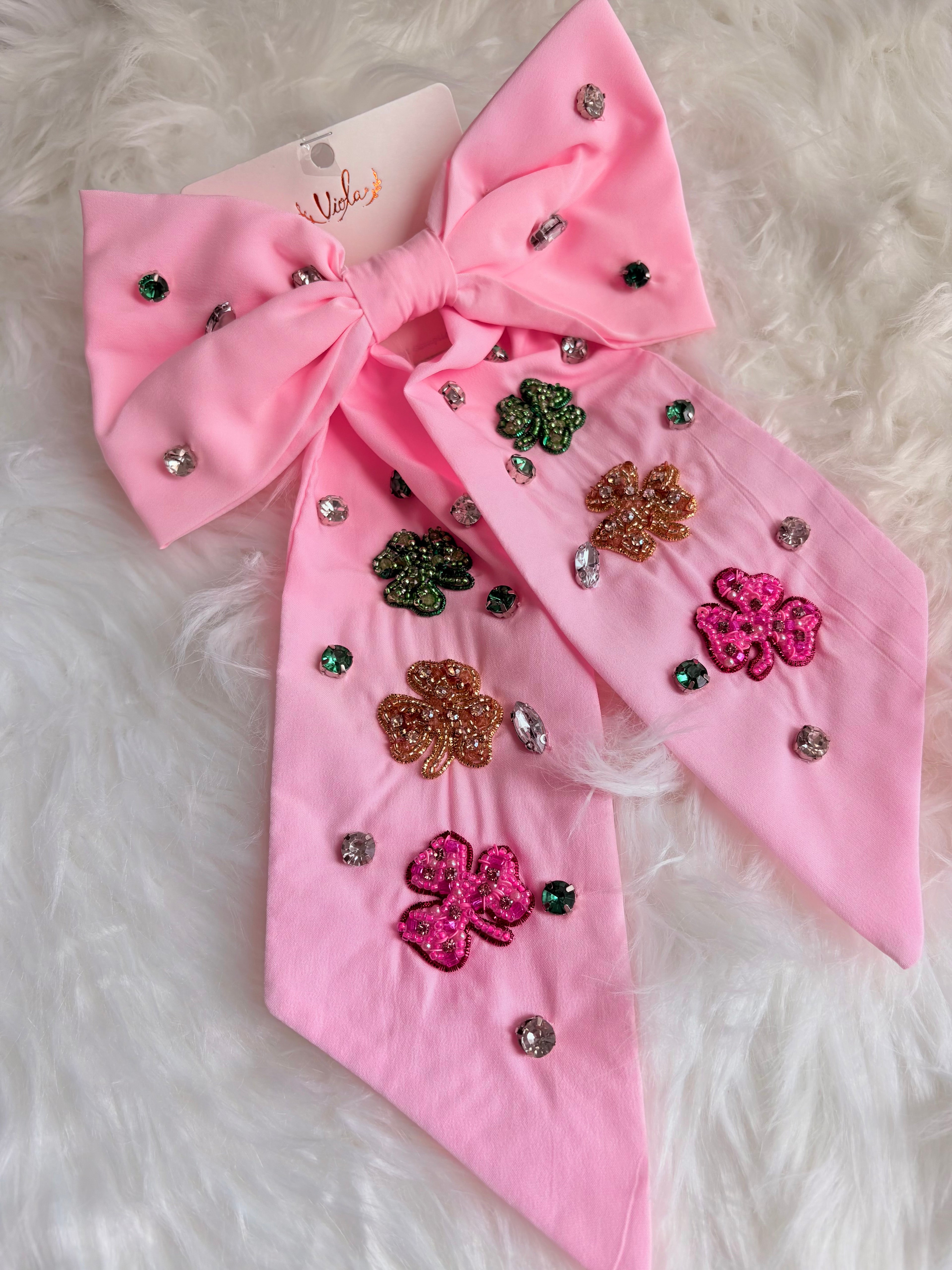 Saint Patricks Oversized Bow