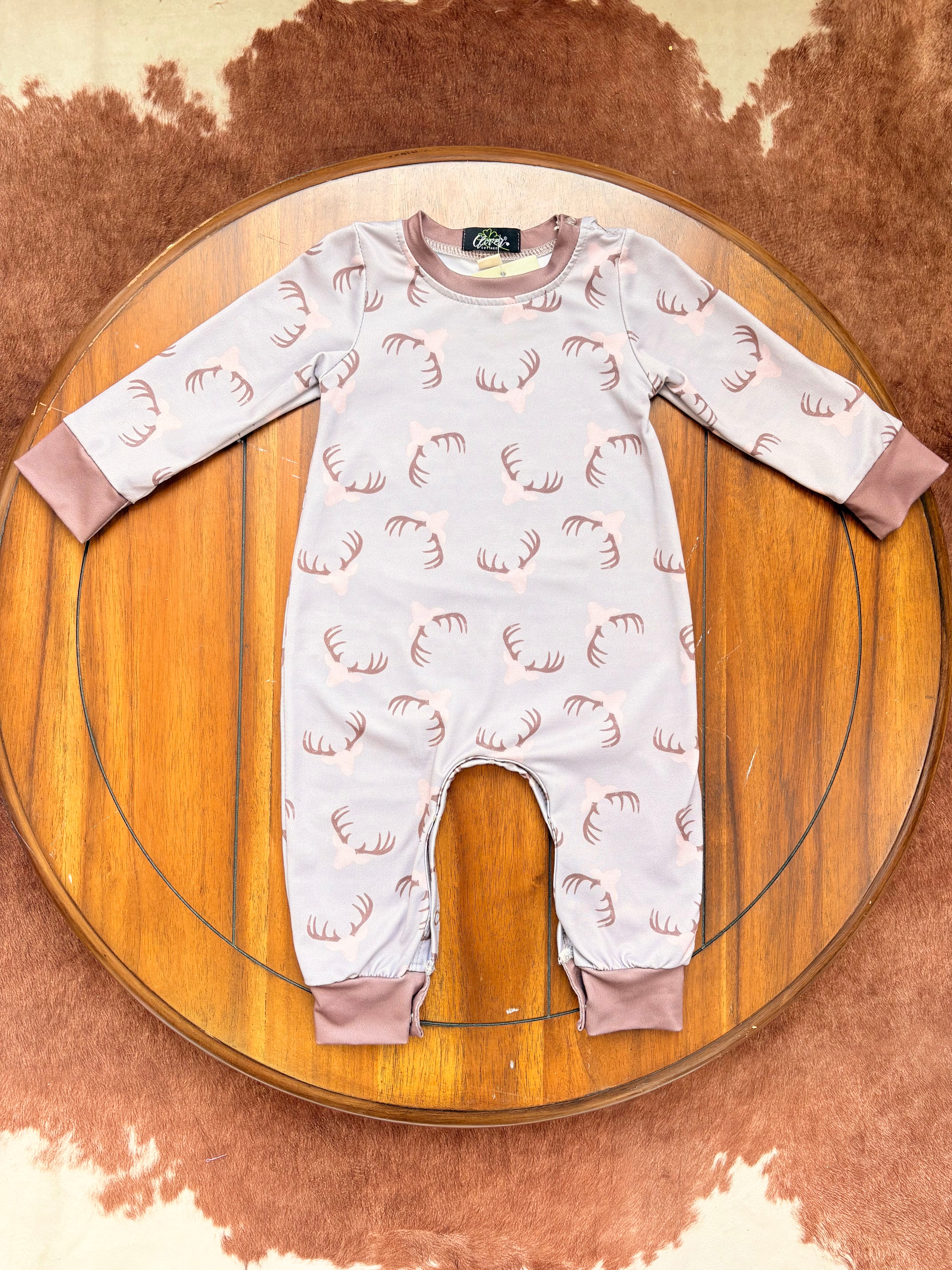 Antler Boy Romper