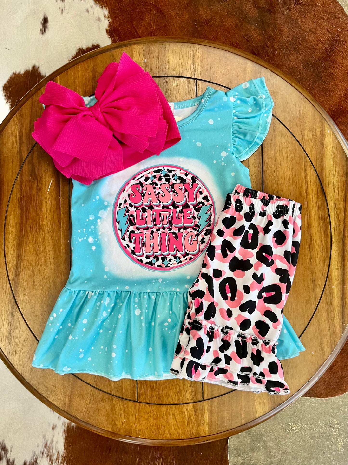 Two piece Sassy Little Thing Girls Set