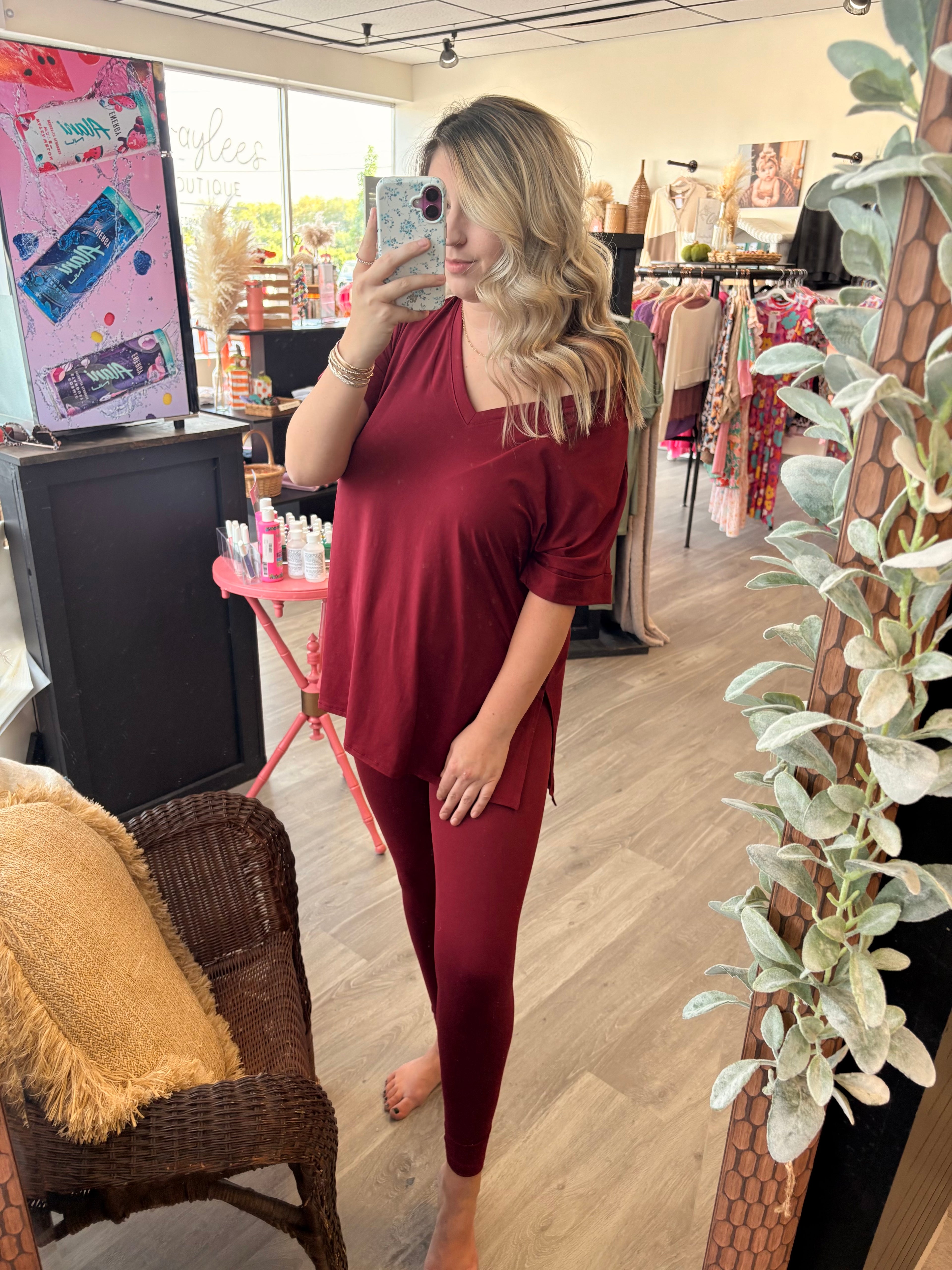 Cabernet Butter Soft Lounge Set