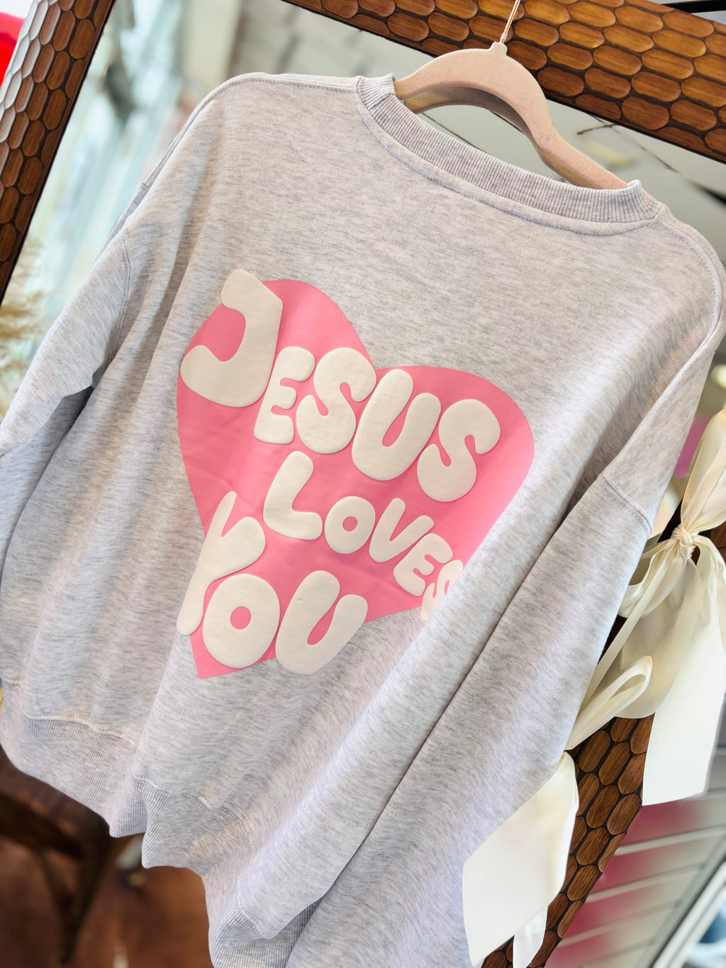 Jesus Loves You Fleece Pullover