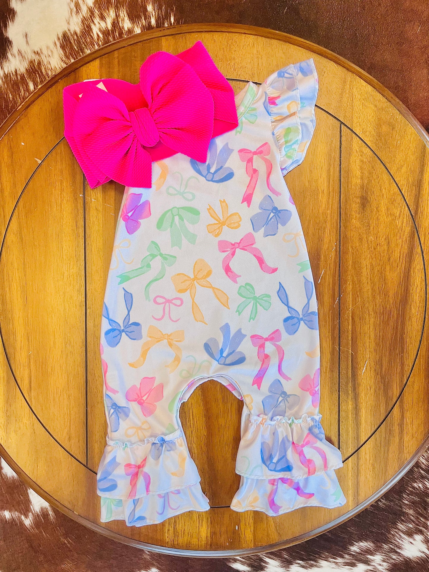 Bowtiful Coquette Romper