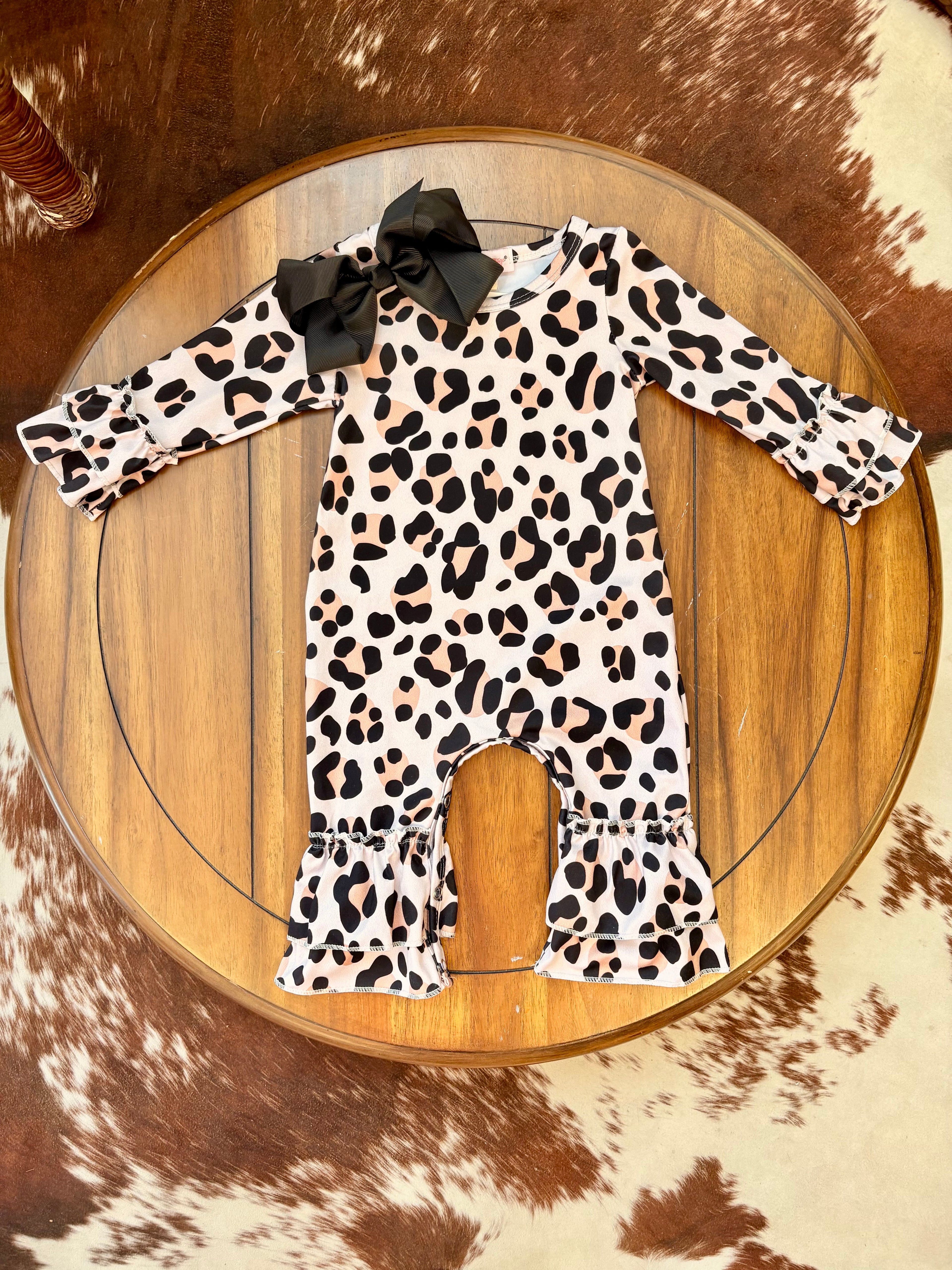Leopard Romper