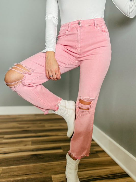 Berry Blush Jeans