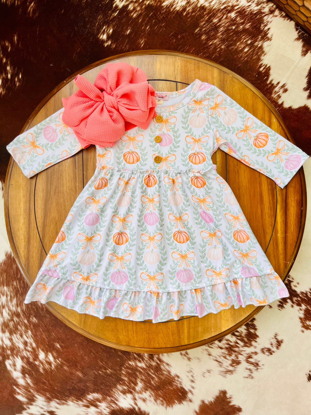 Pumpkin Coquette Dress