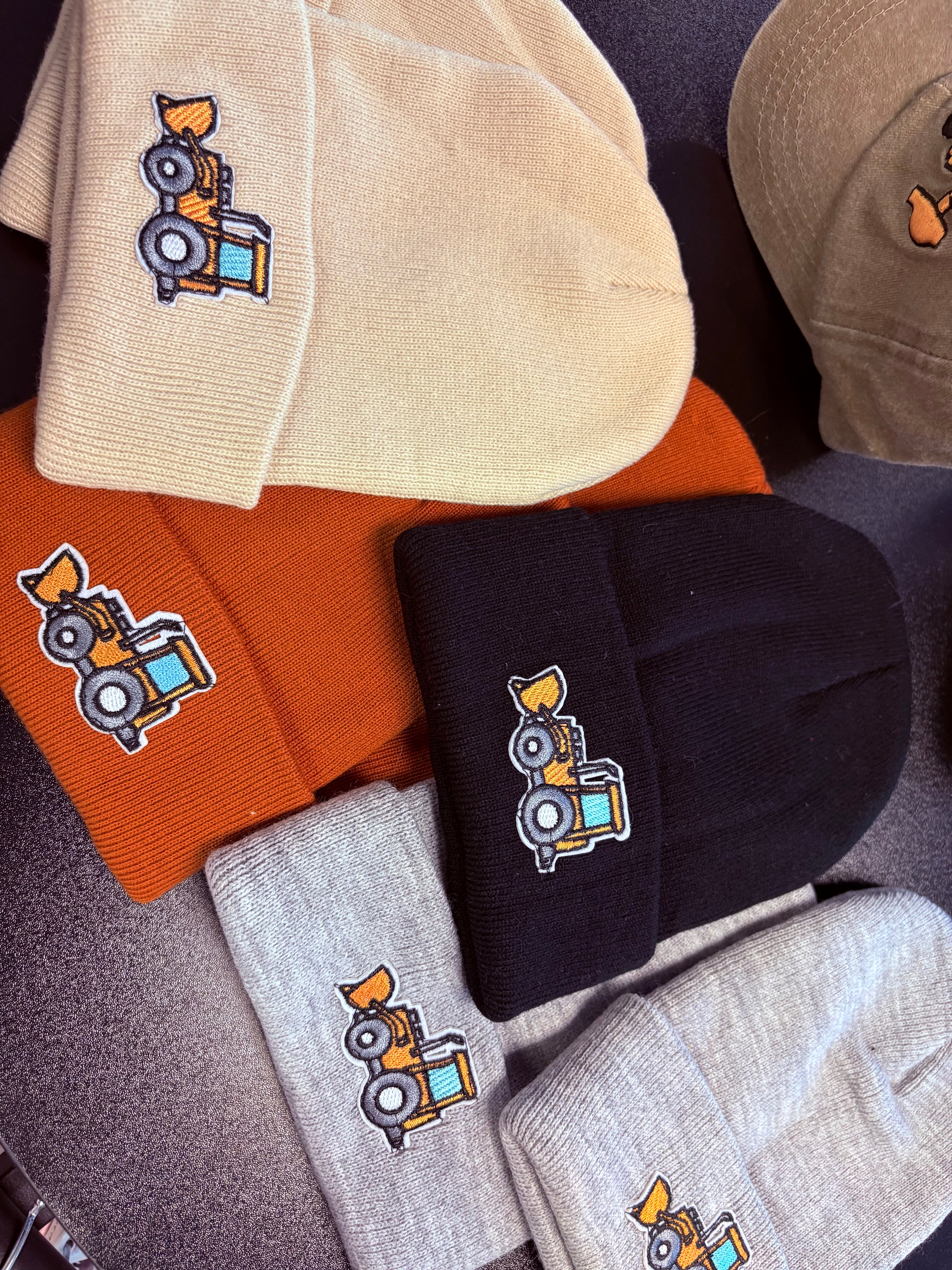 Boys Construction Toboggan