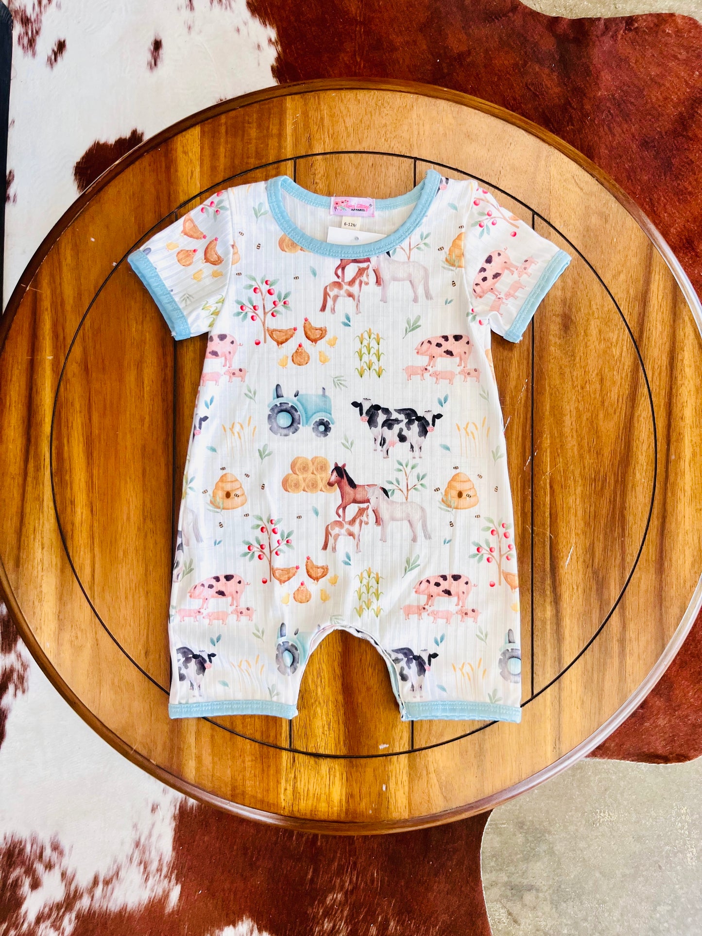 Hobby Farm Summer Boy Romper