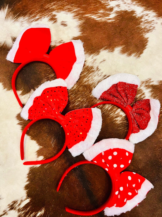 Christmas Bow Headbands