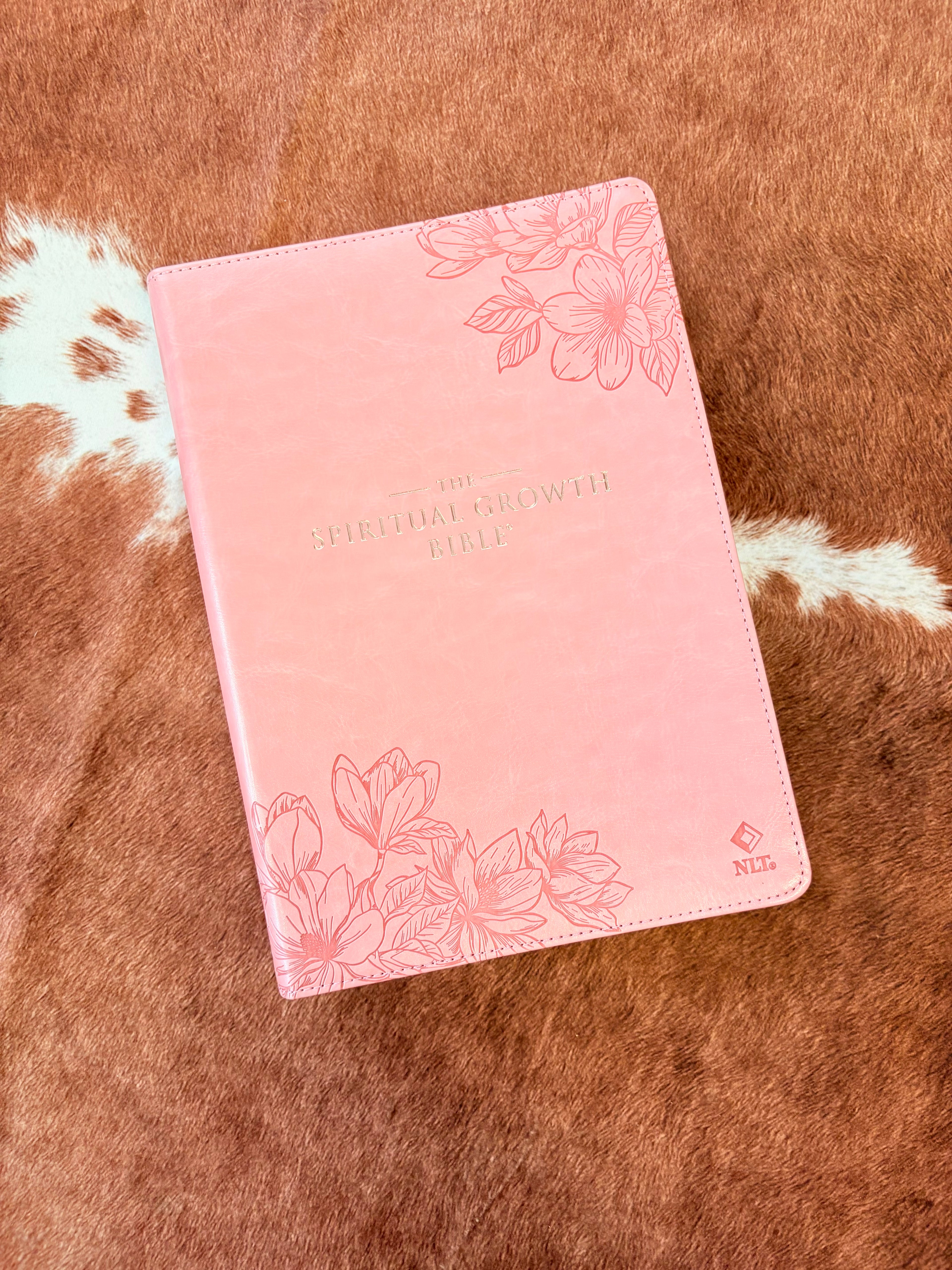 NLT Spiritual Growth Bible~ Pink