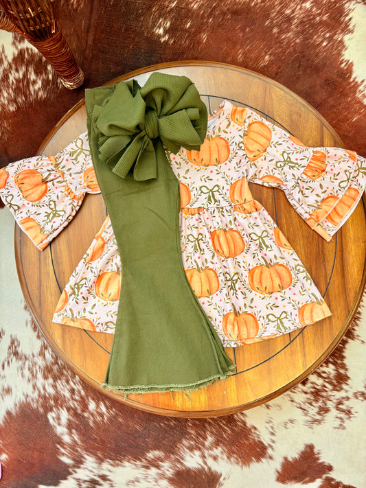 Mossy Pumpkin 2 Piece Set