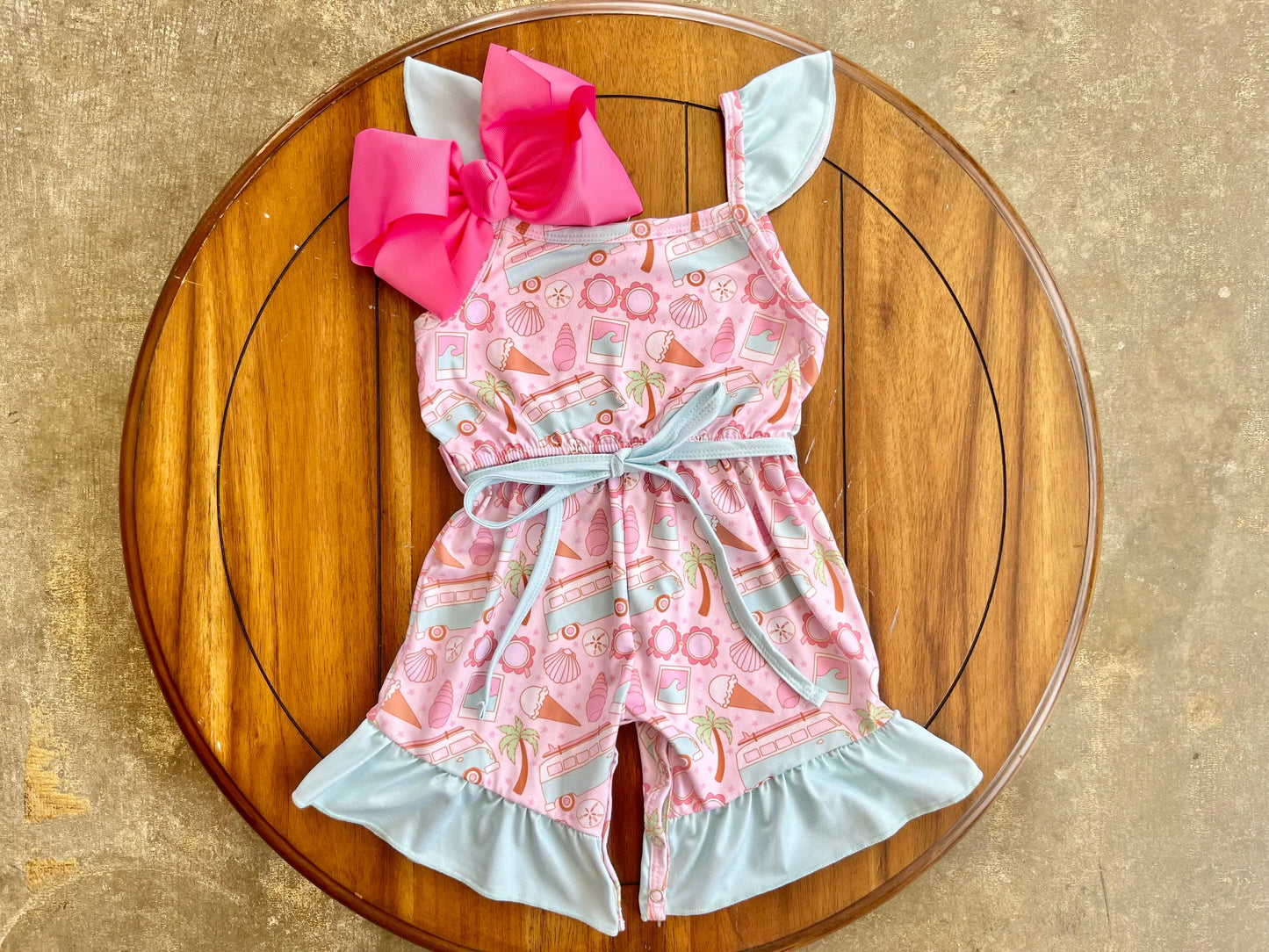 Seashell Girls Romper